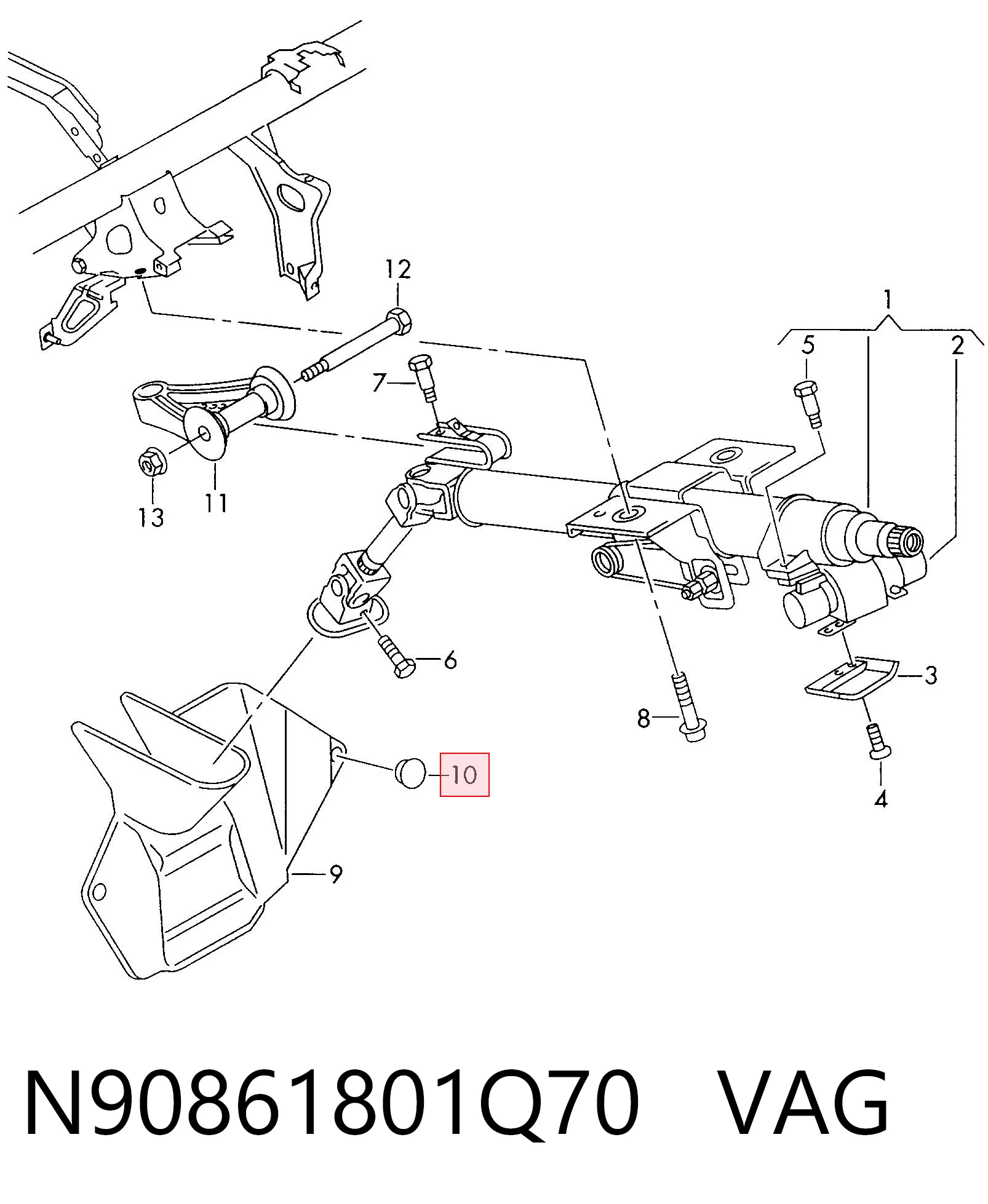 N90861801Q70 VAG