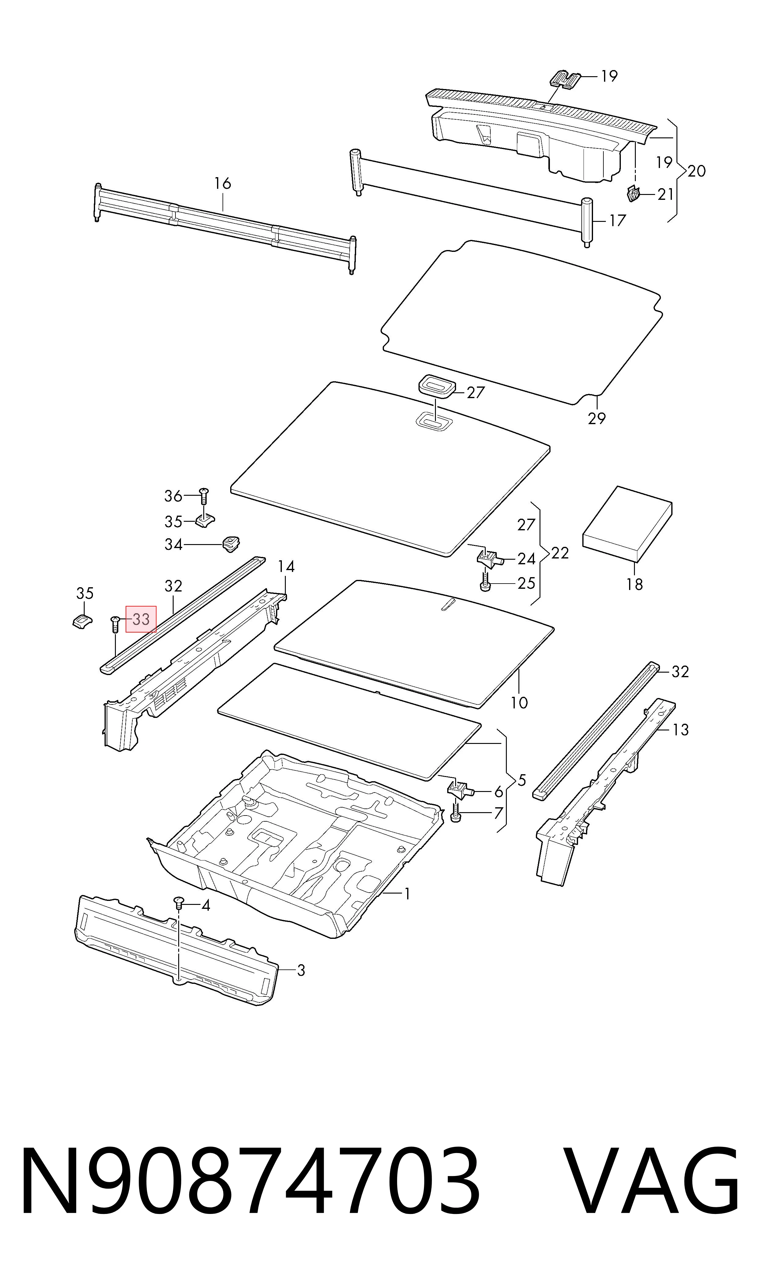  VAG N90874703 precio, desde 1,91 EUR