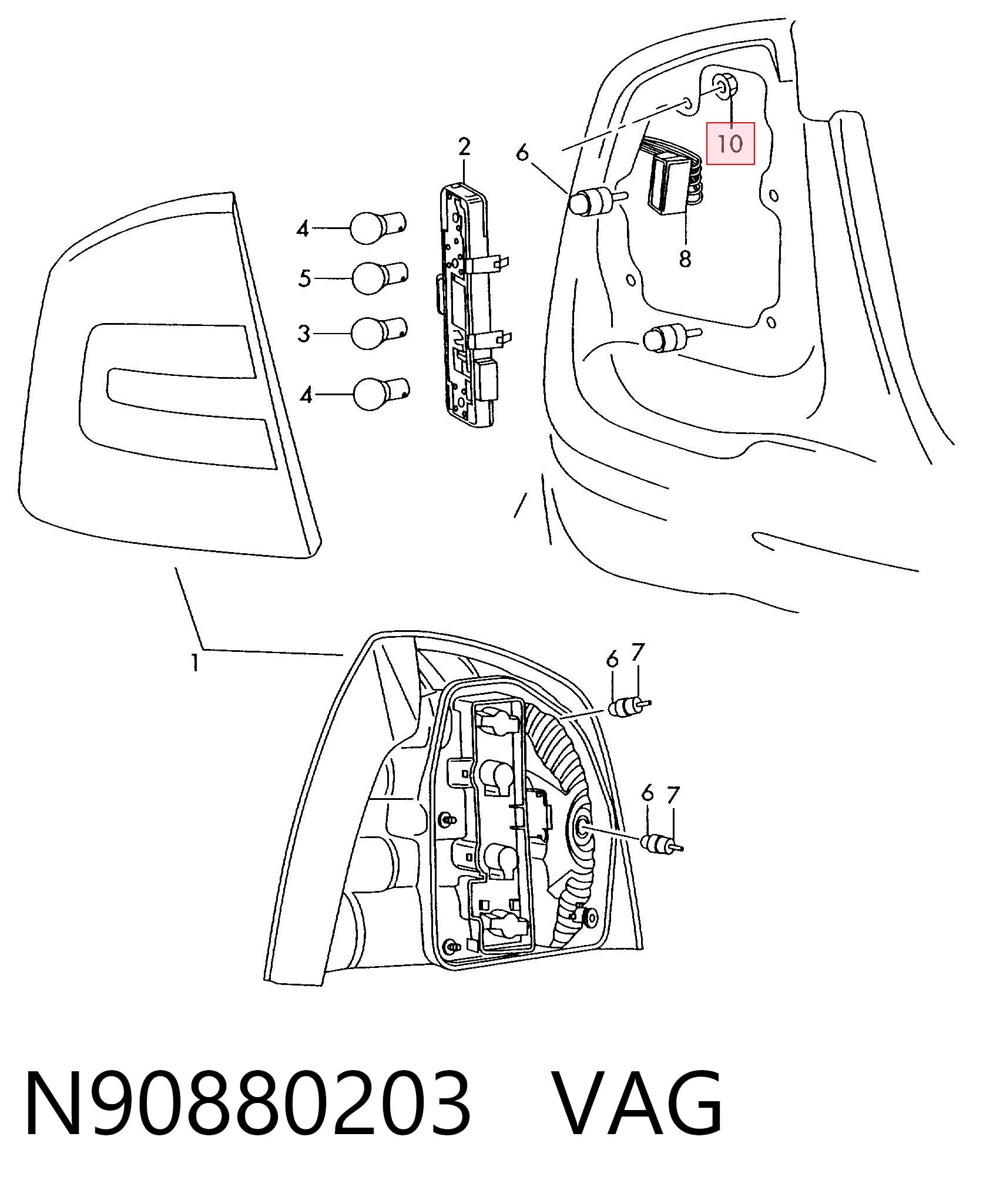 N90880203 VAG 