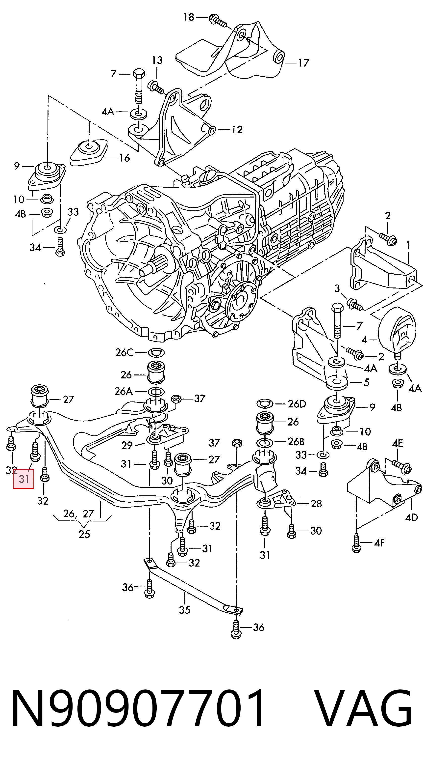 N90907701 VAG 