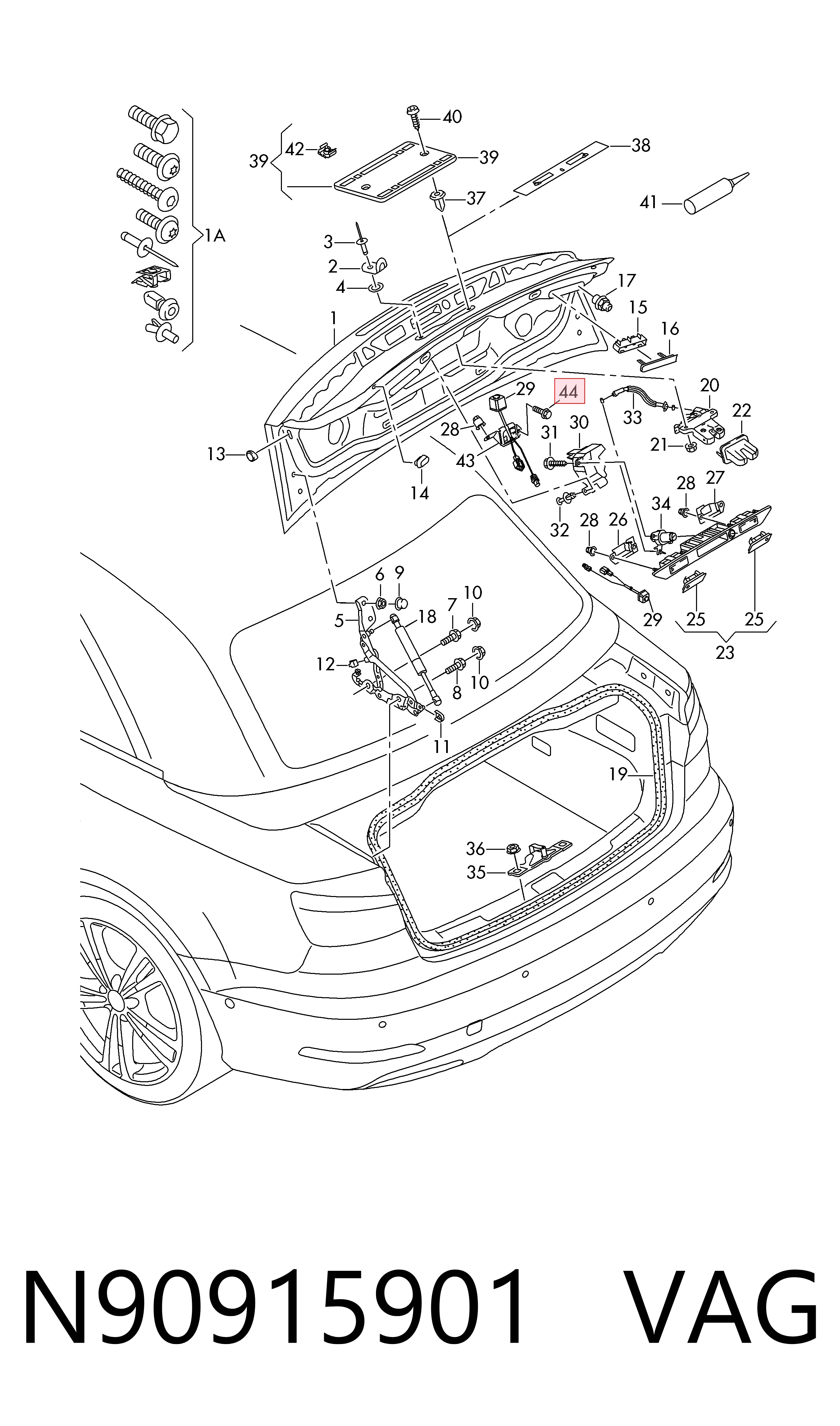  VAG N90915901 precio, desde 0,94 EUR