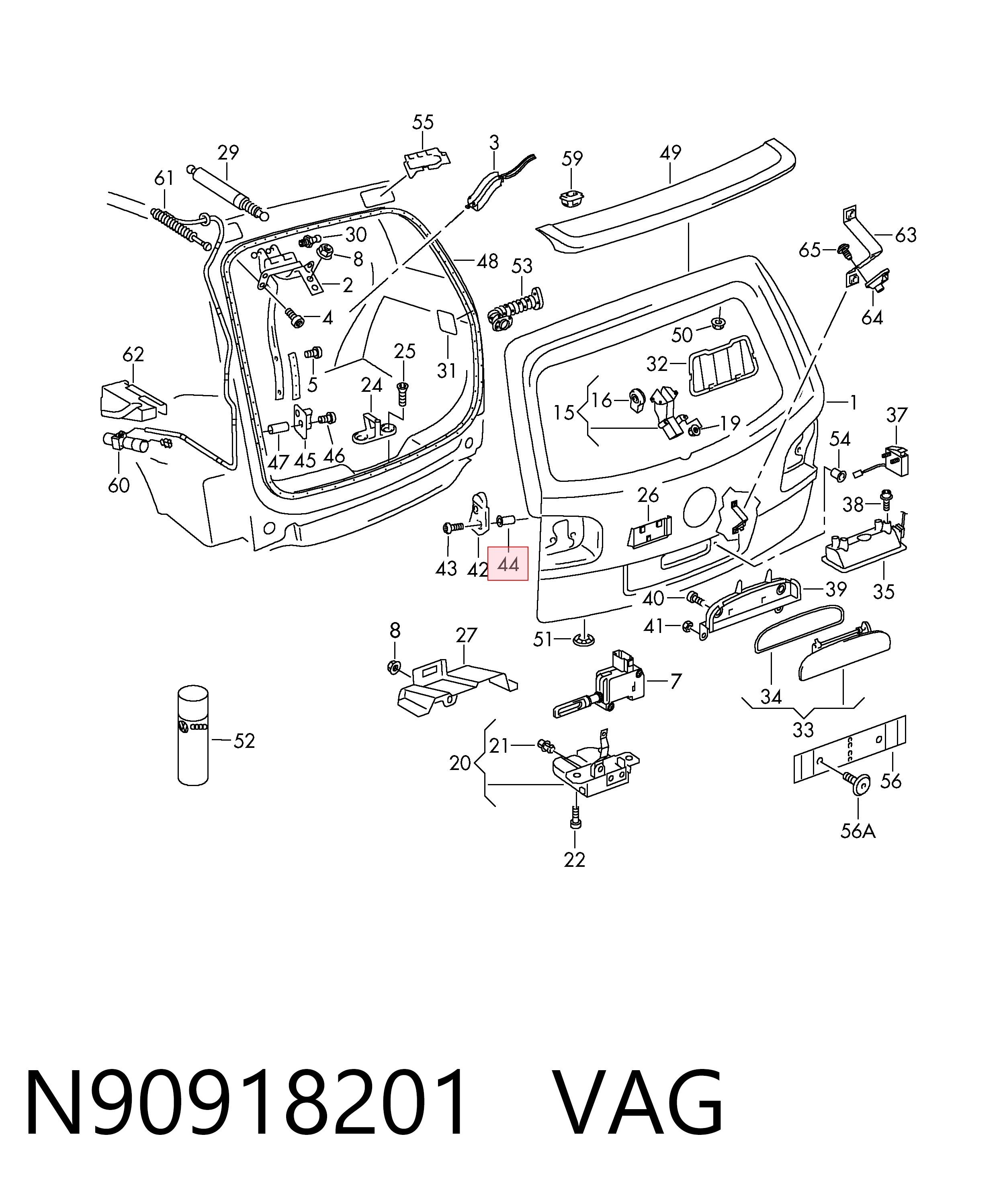 N90918201 VAG 