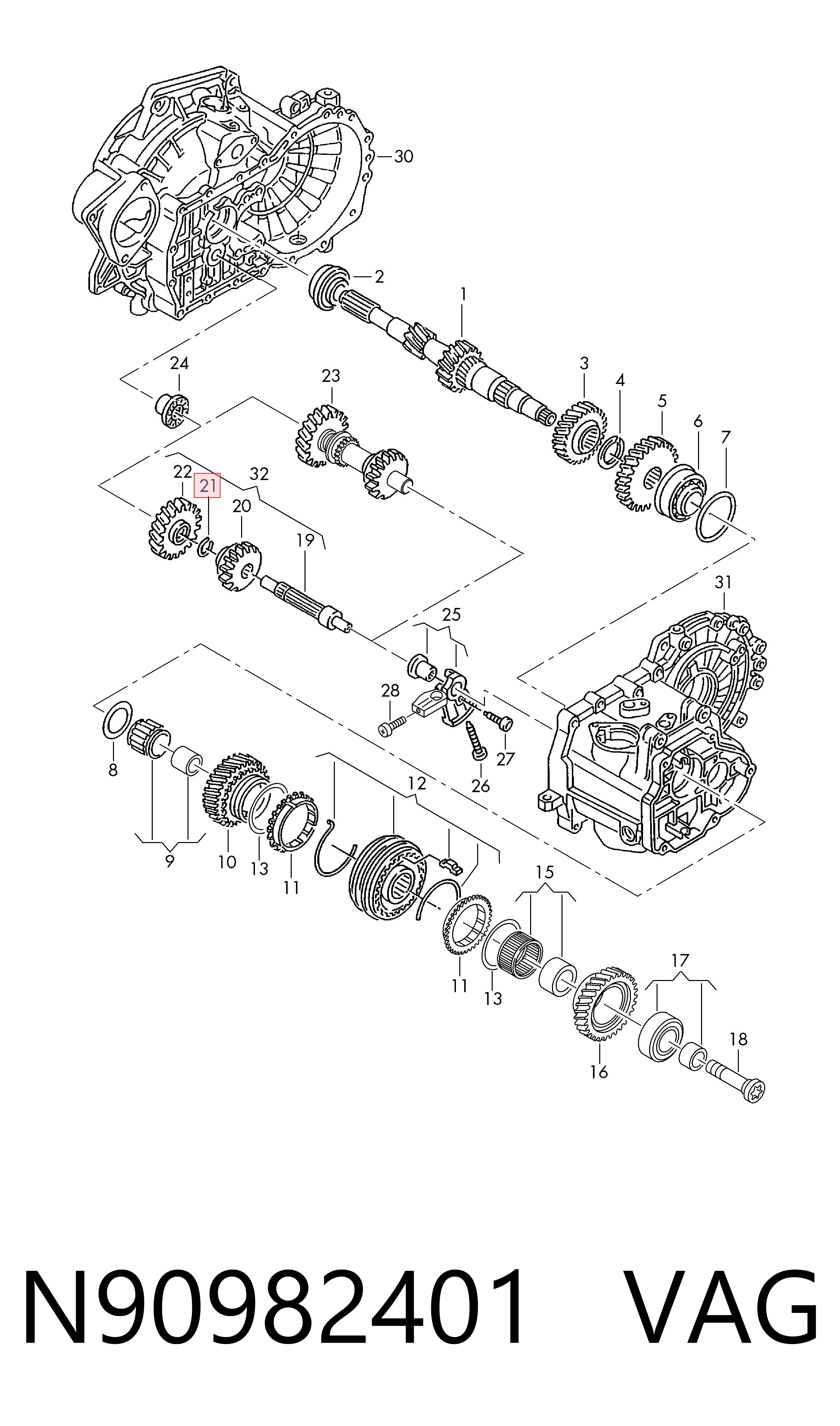 N90982401 VAG 