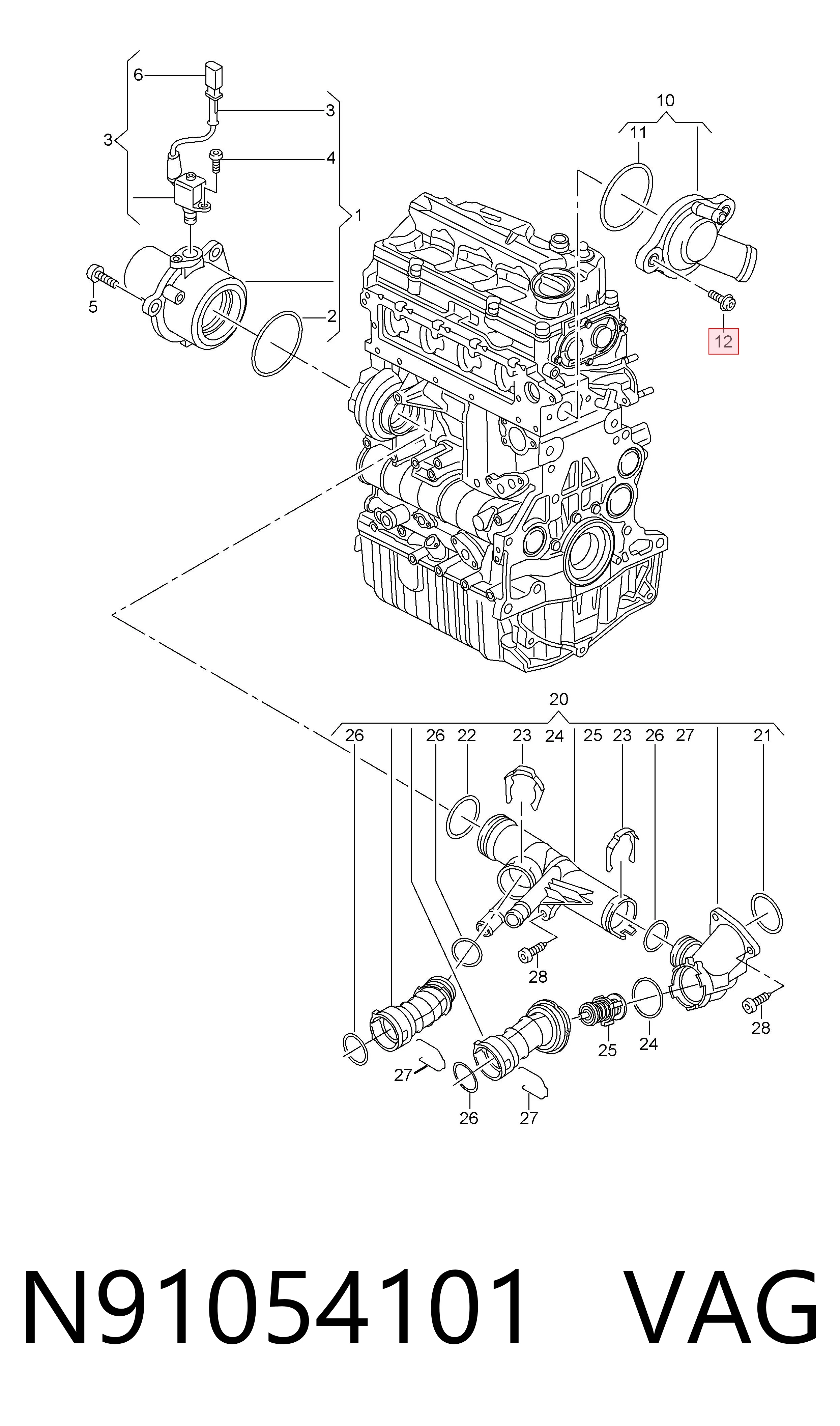 N91054101 VAG 