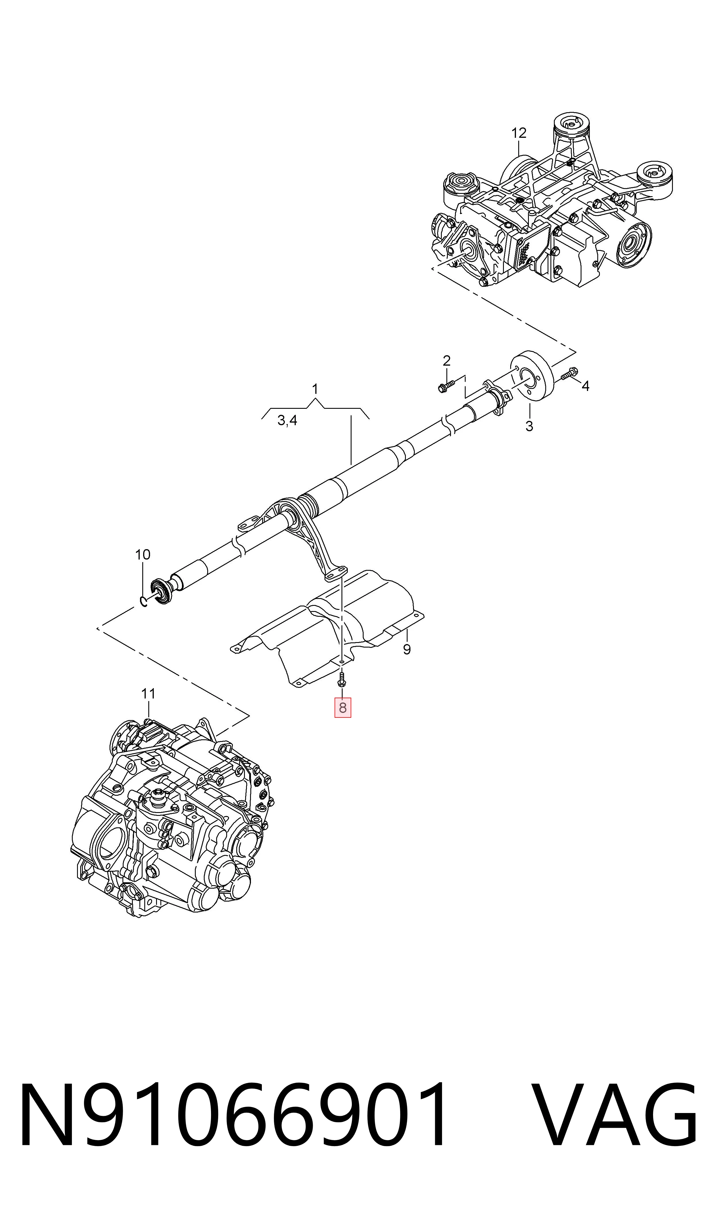  VAG N91066901 precio, desde 1,46 EUR