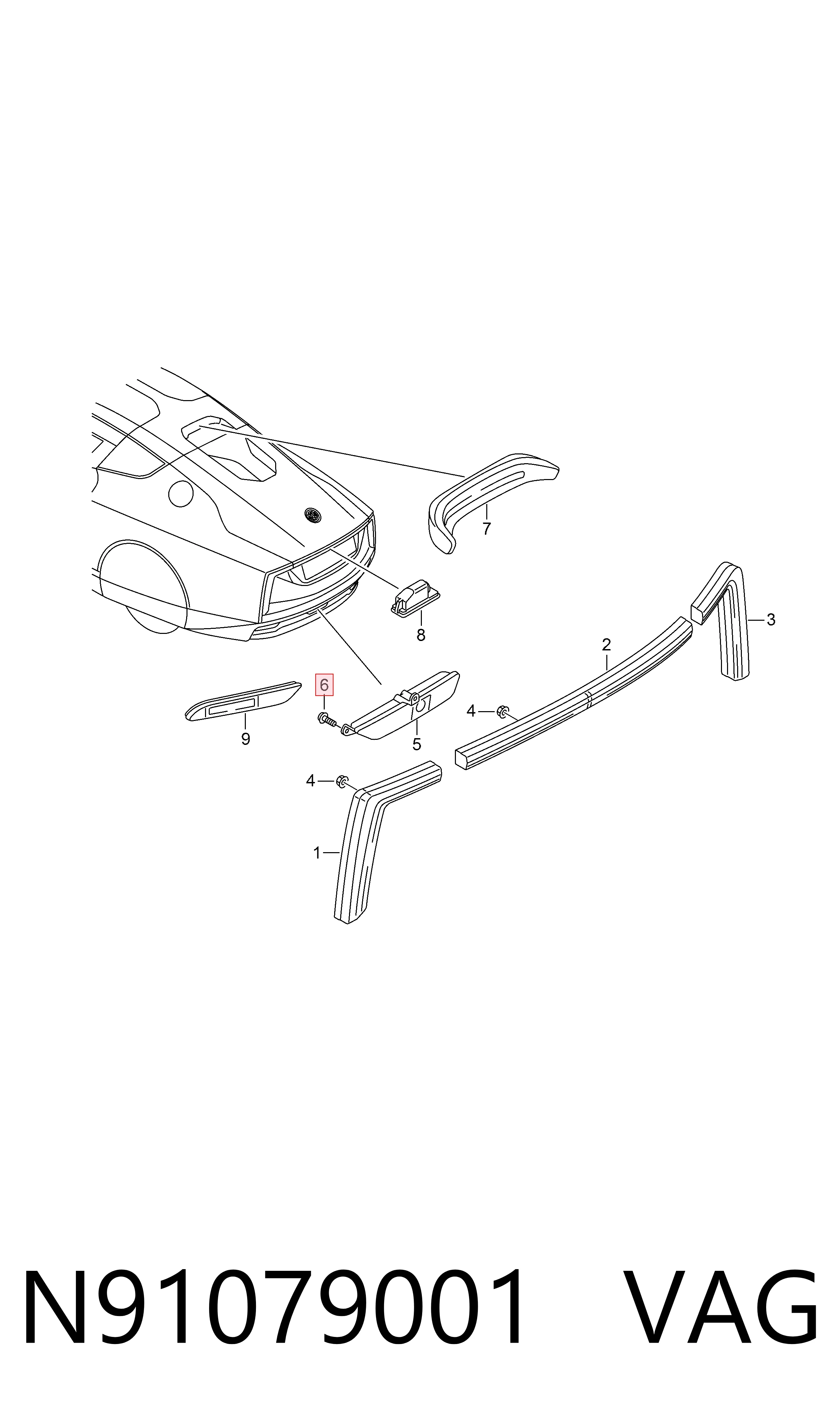  VAG N91079001 precio, desde 1,06 EUR