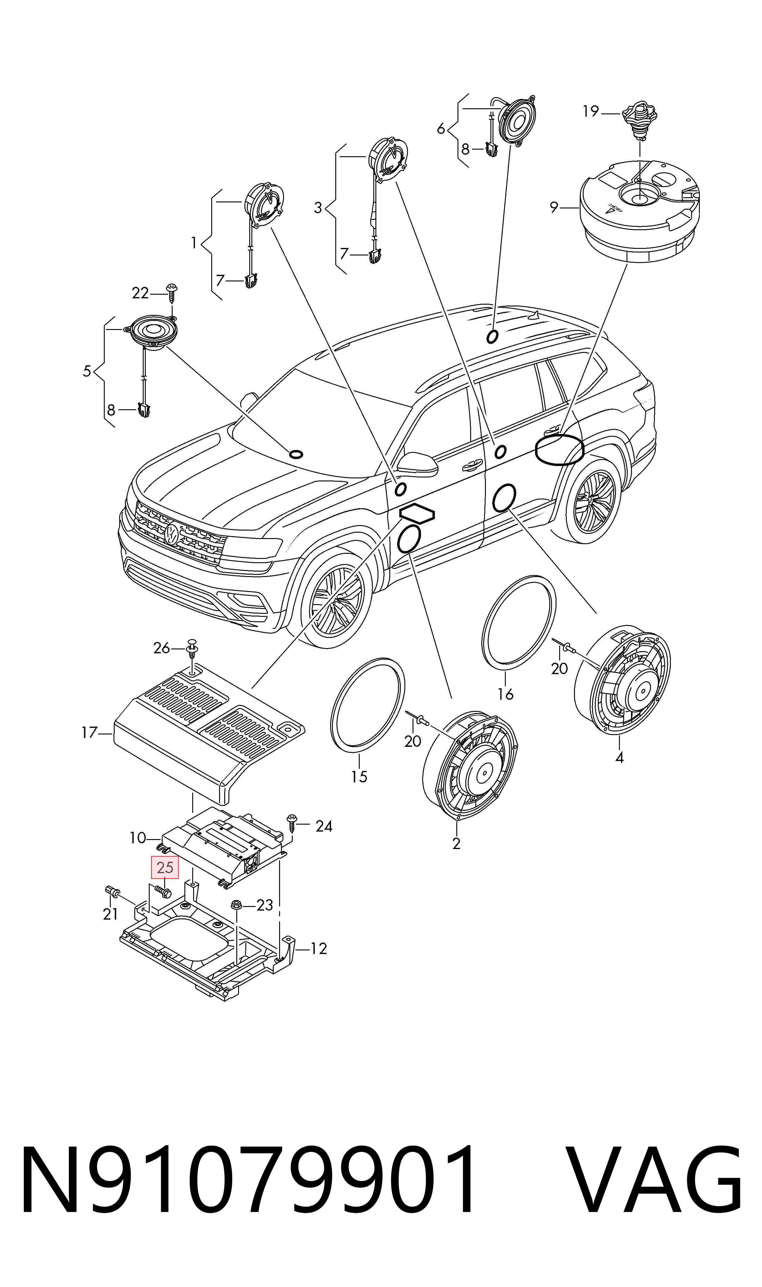  VAG N91079901 precio, desde 1,18 EUR