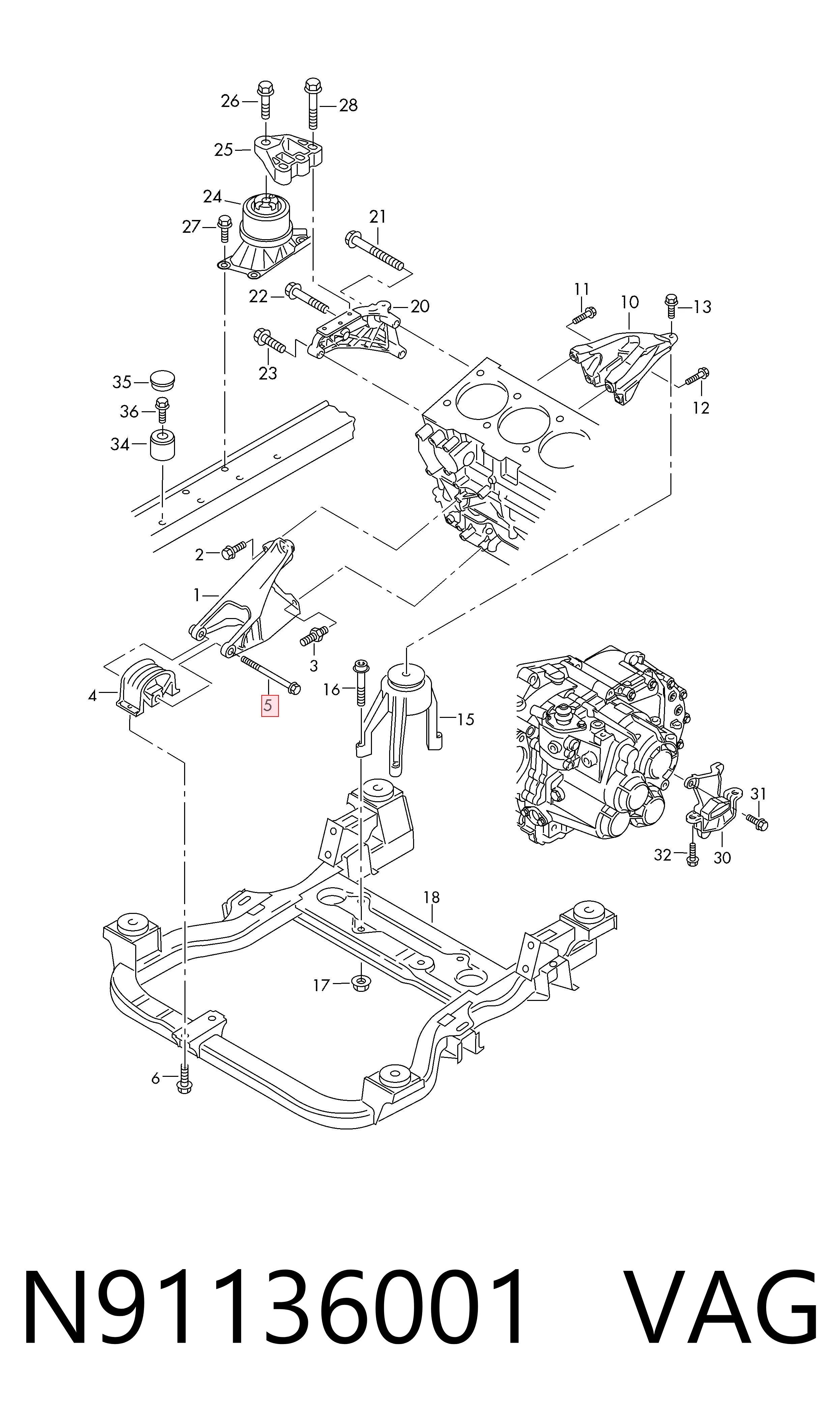 N91136001 VAG 