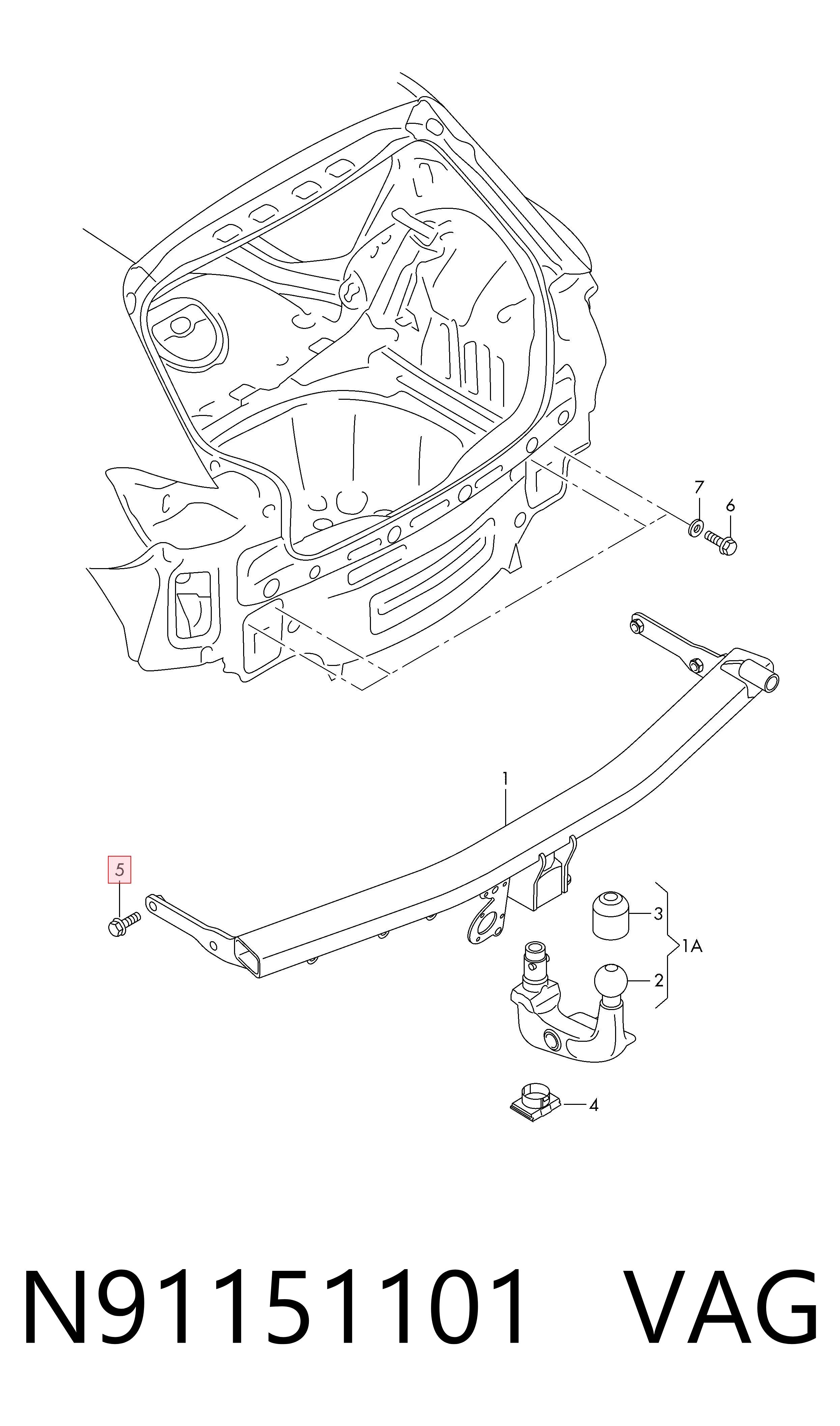  VAG N91151101 precio, desde 2,67 EUR
