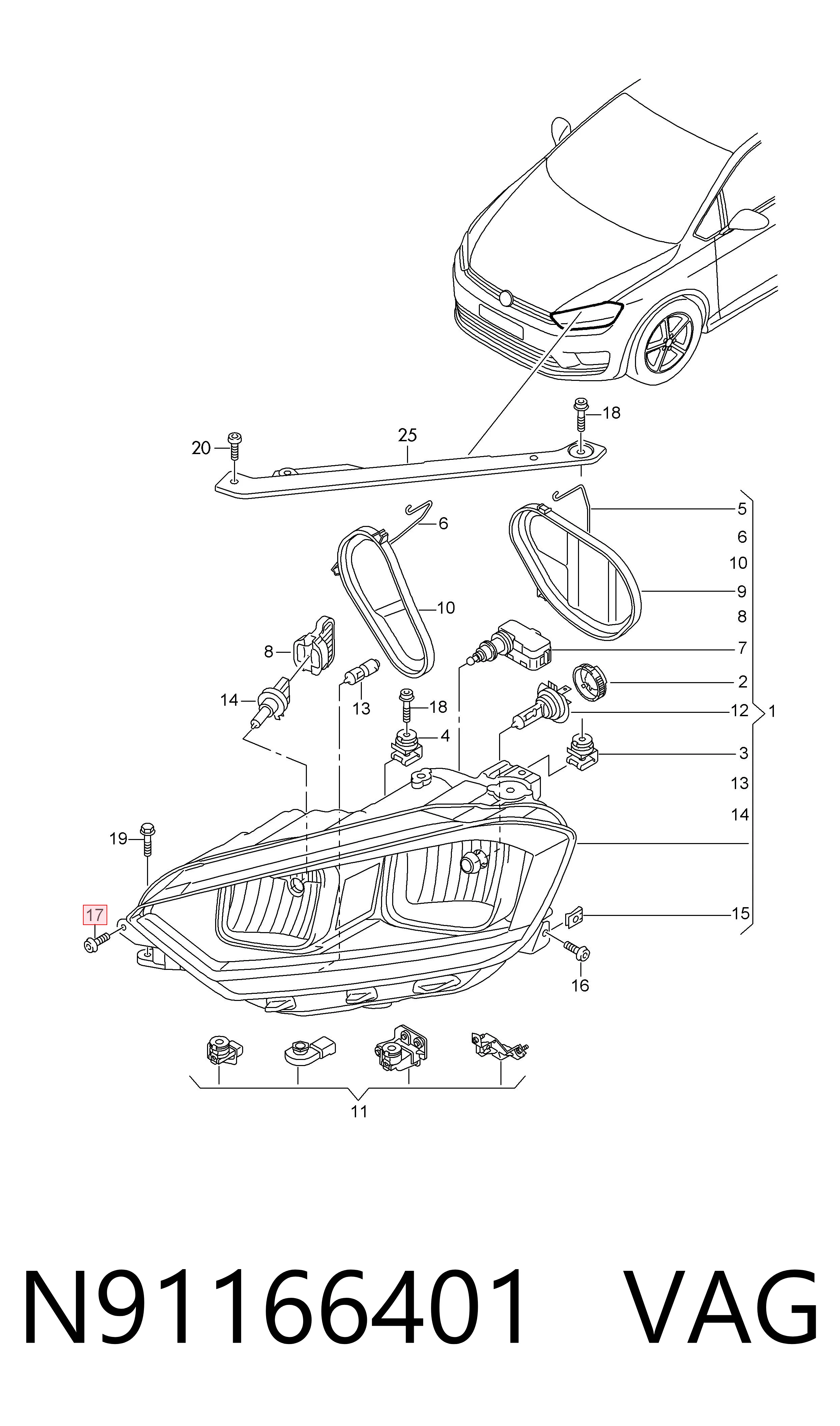 N91166401 VAG 