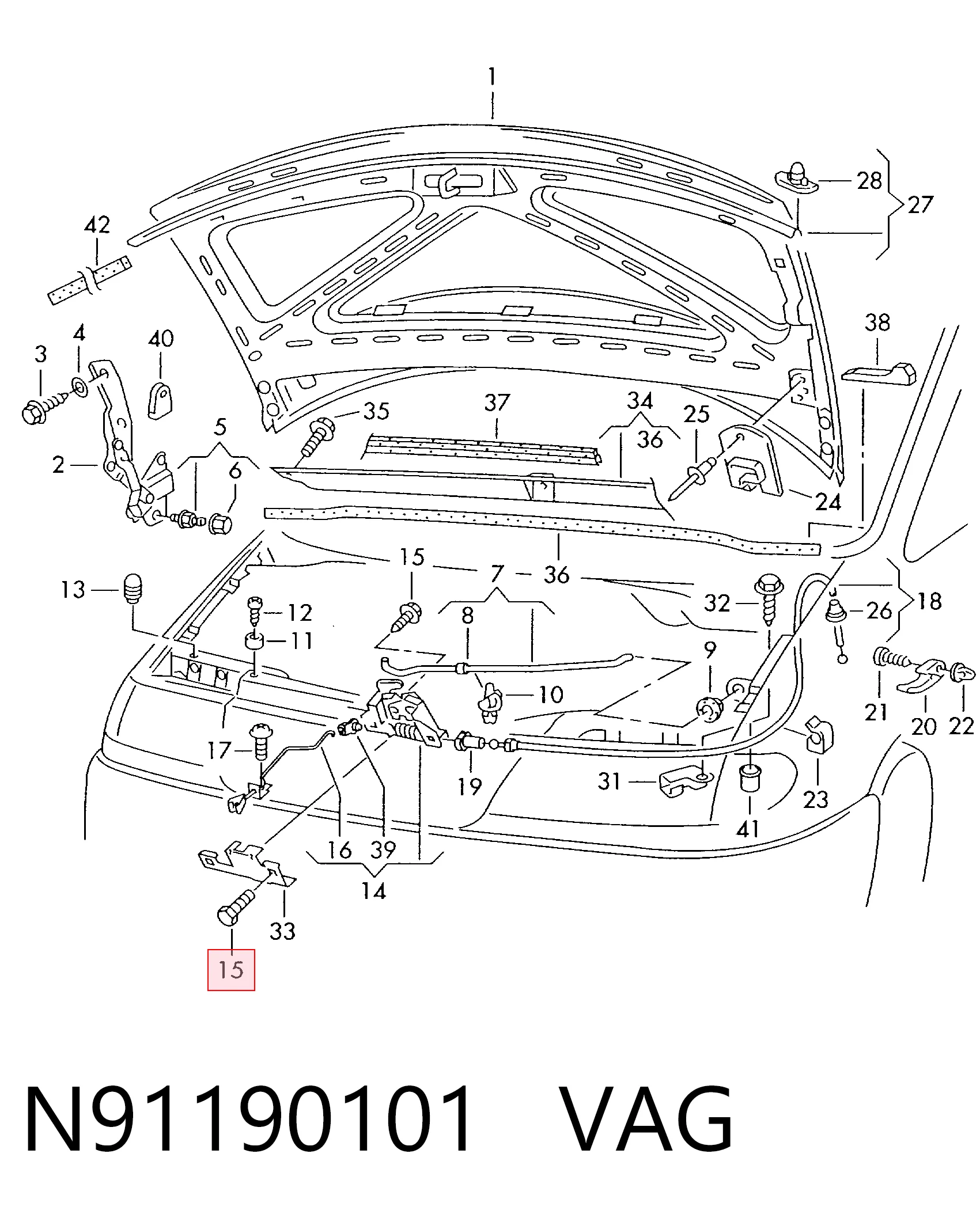 N91190101 VAG