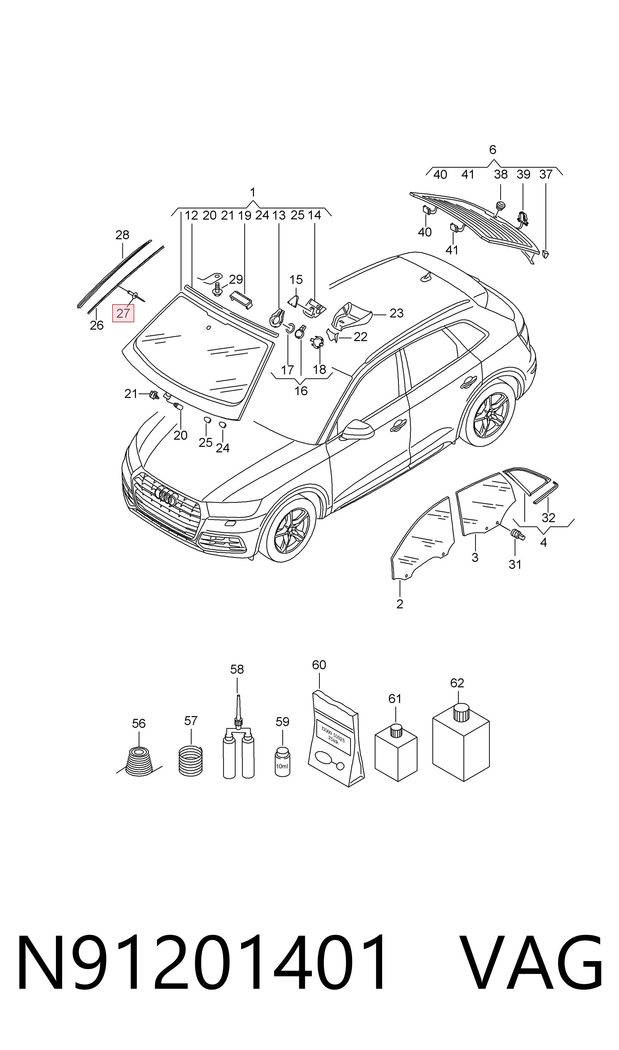  VAG N91201401 precio, desde 0,73 EUR