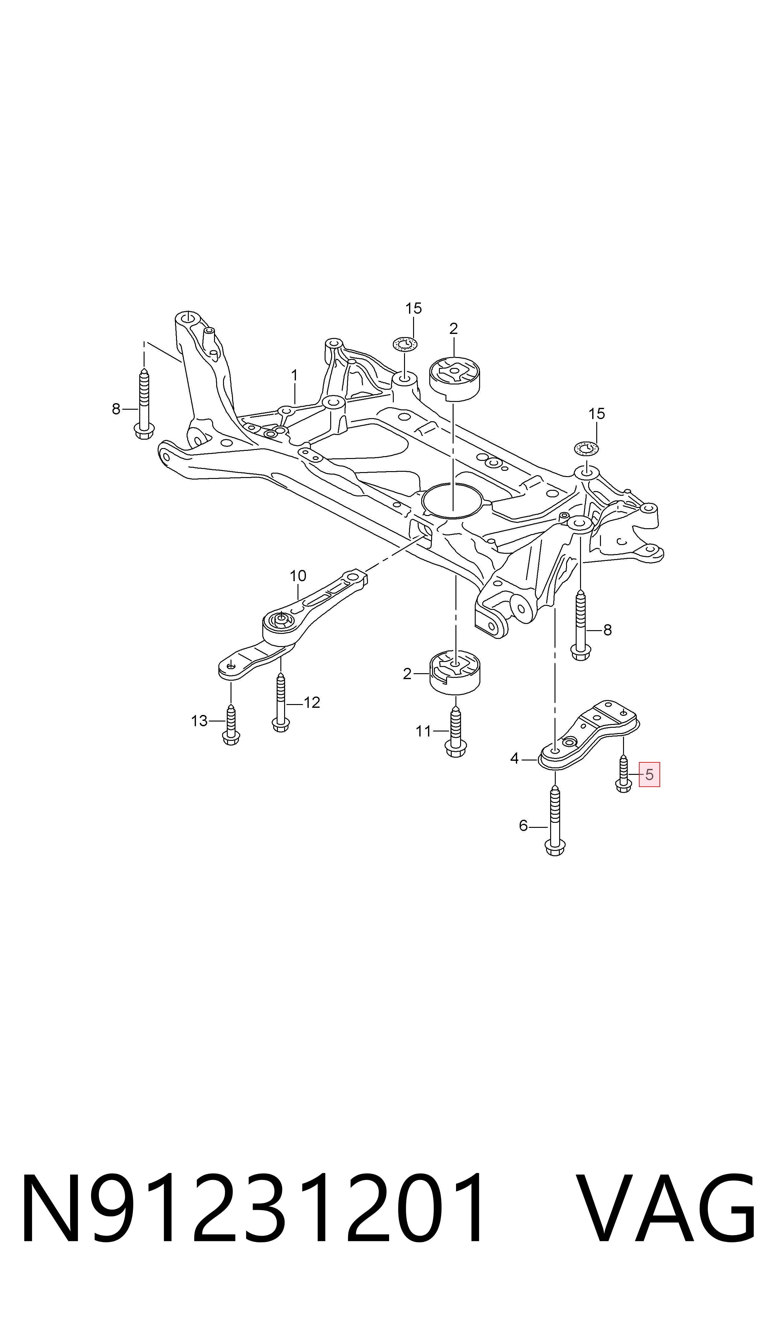  VAG N91231201 precio, desde 2,13 EUR