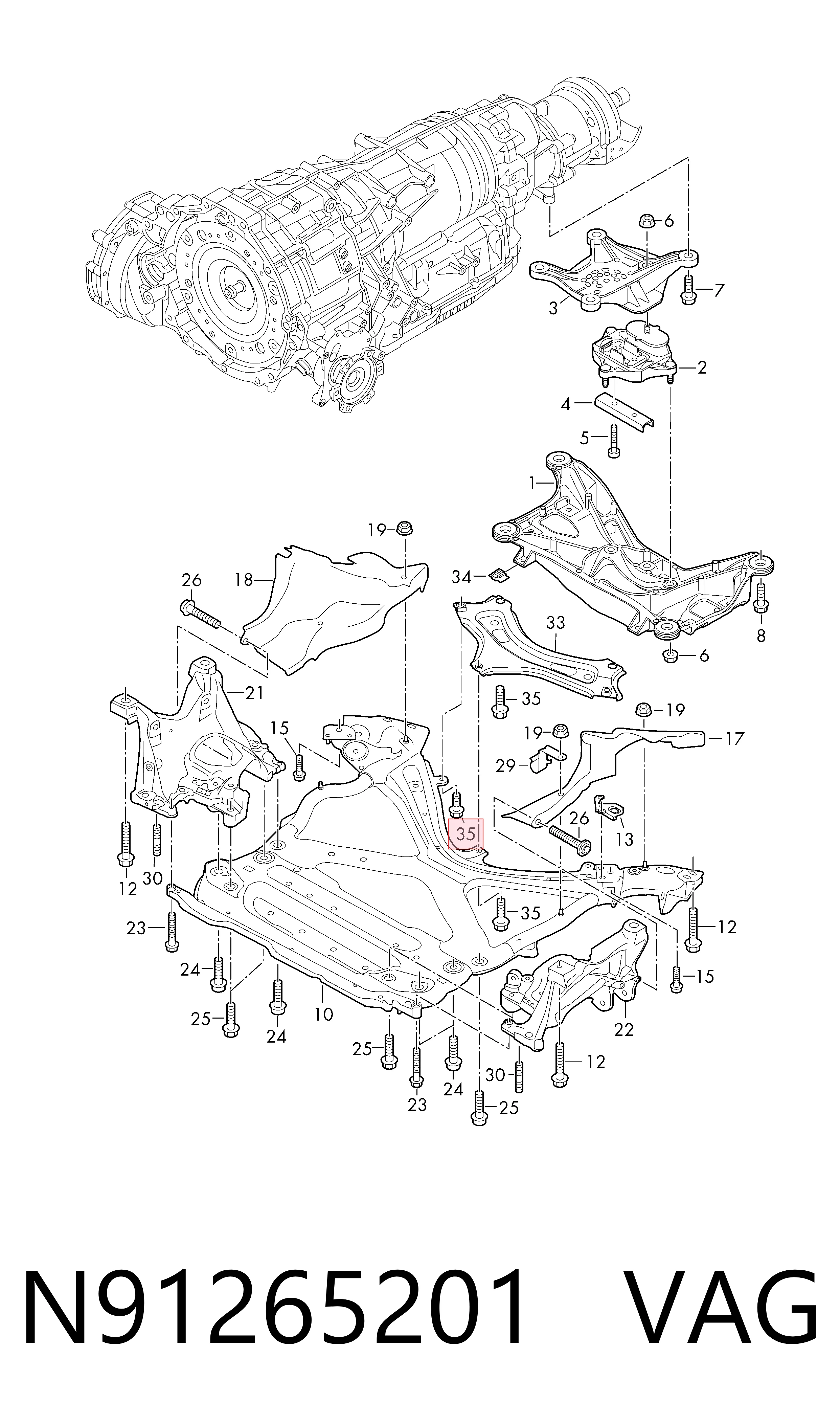 Comprar N91265201 VAG 