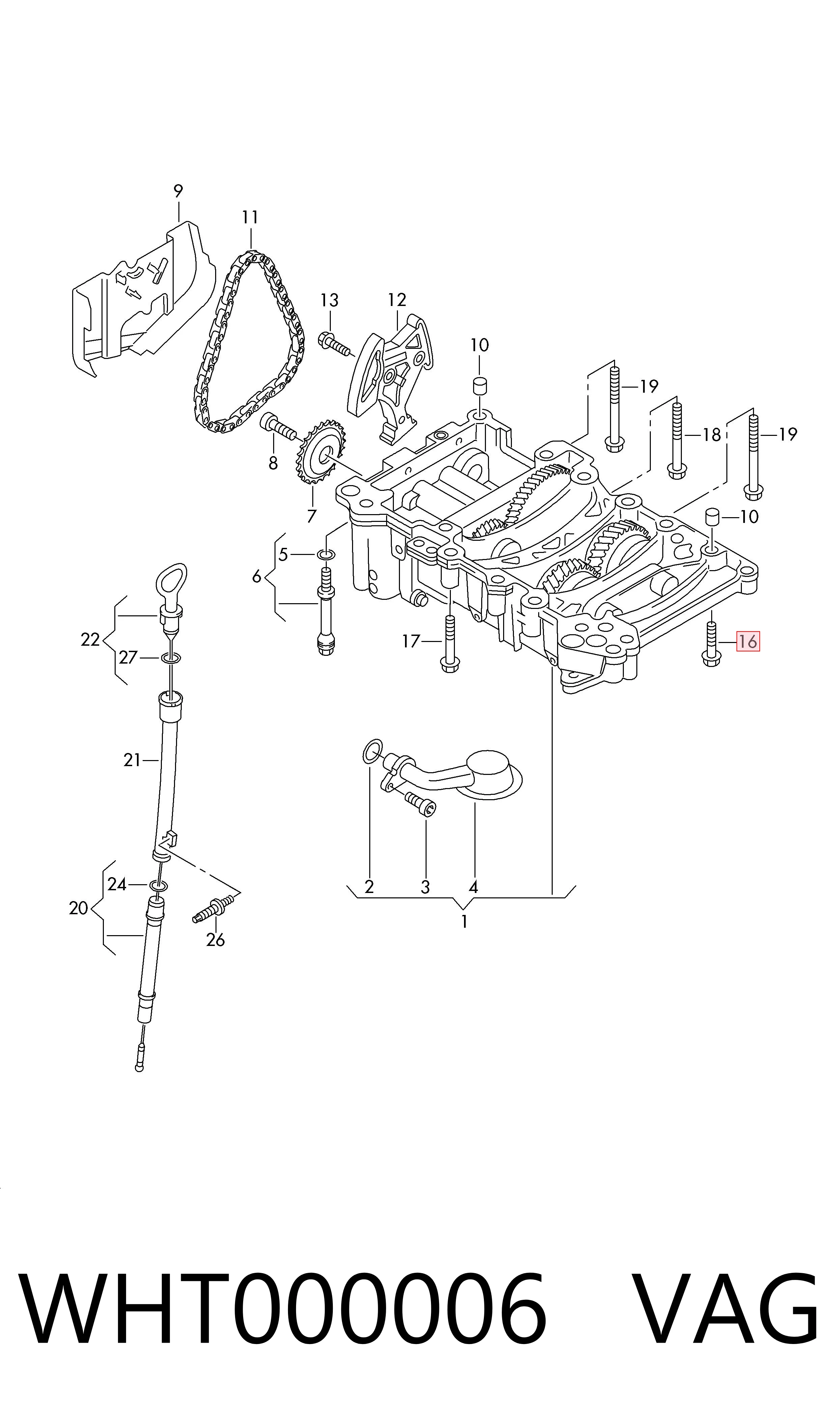  VAG WHT000006 precio, desde 3,63 EUR