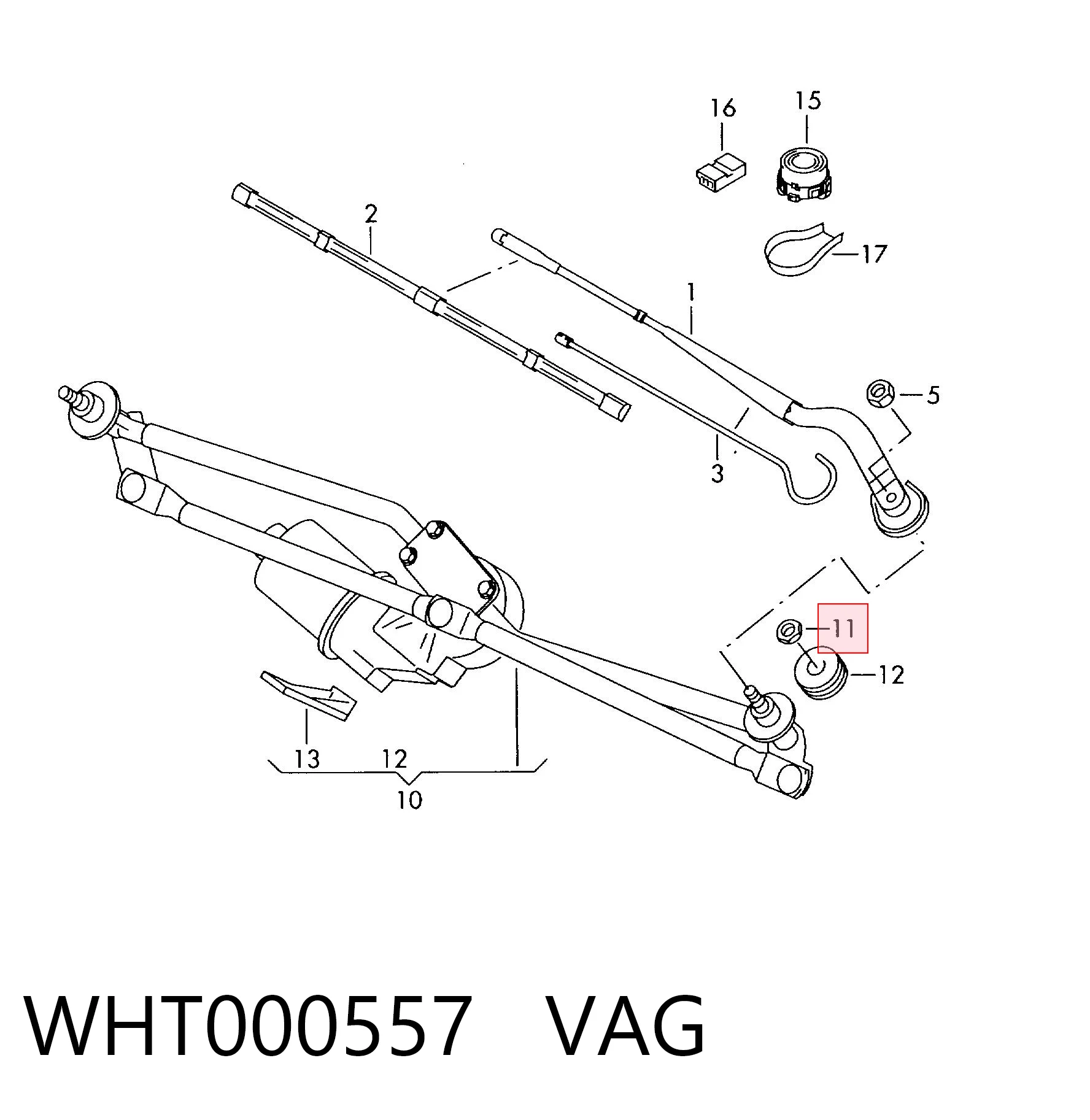 WHT000557 VAG 