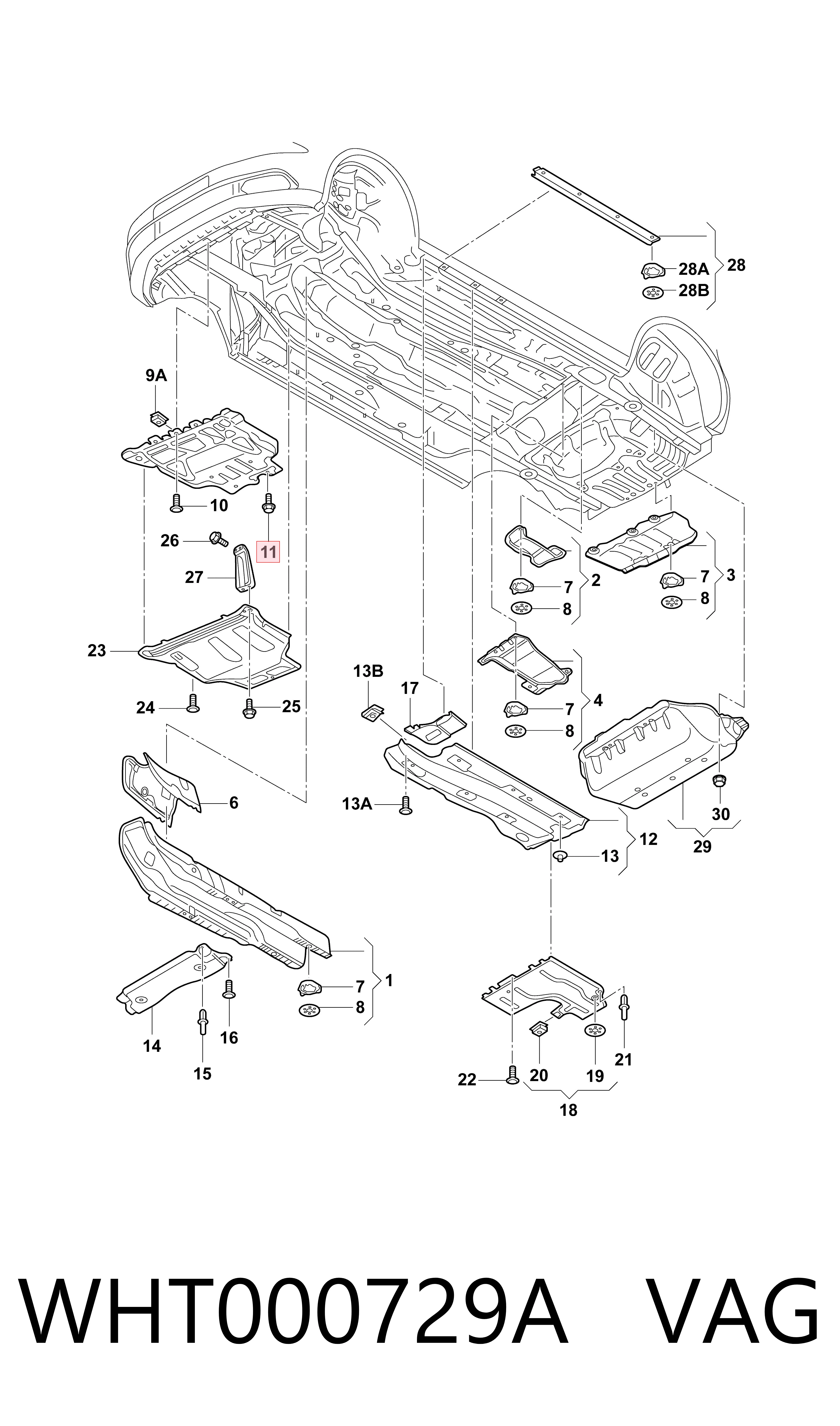 Comprar WHT000729A VAG Tornillo del cárter del motor