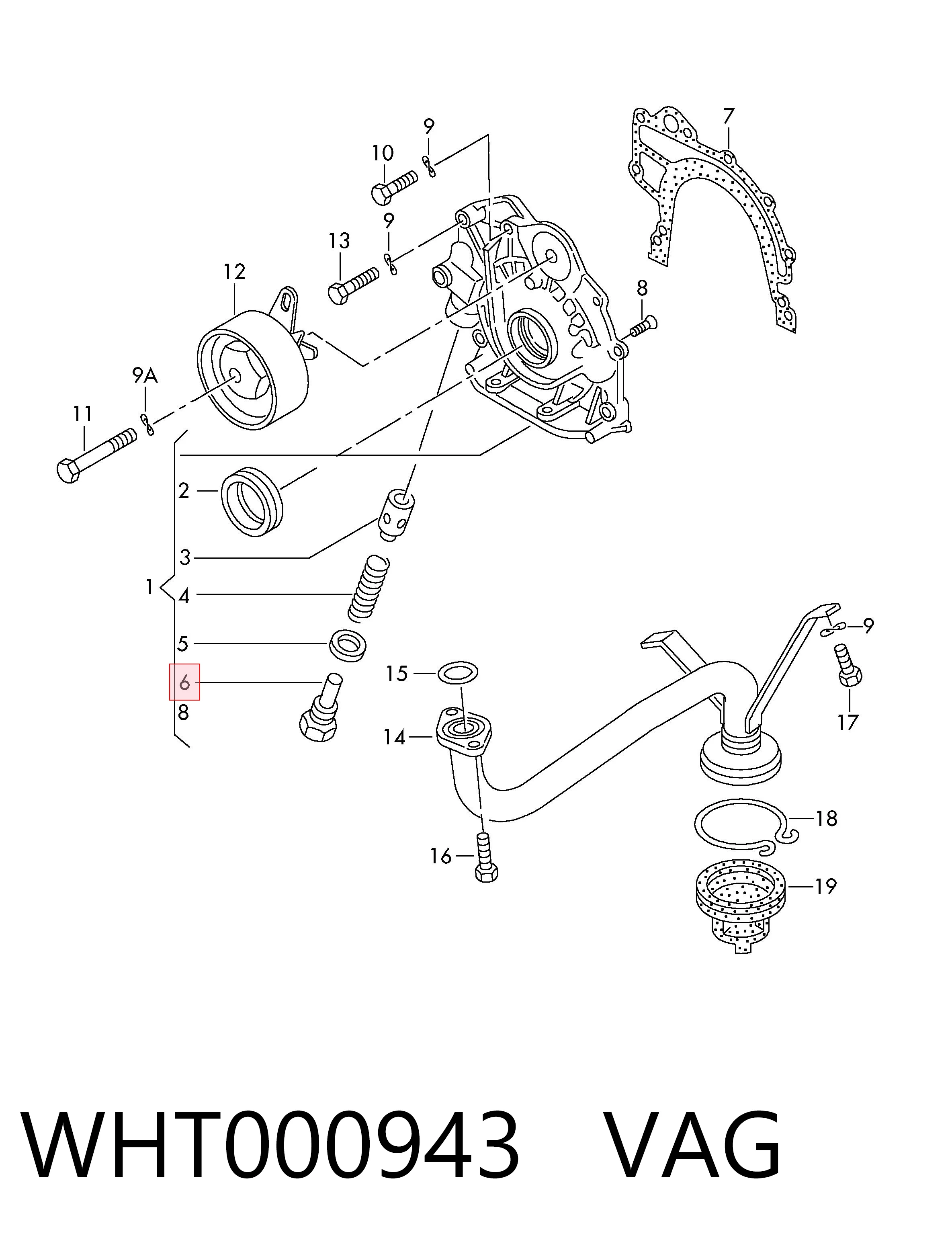  VAG WHT000943 precio, desde 10,07 EUR