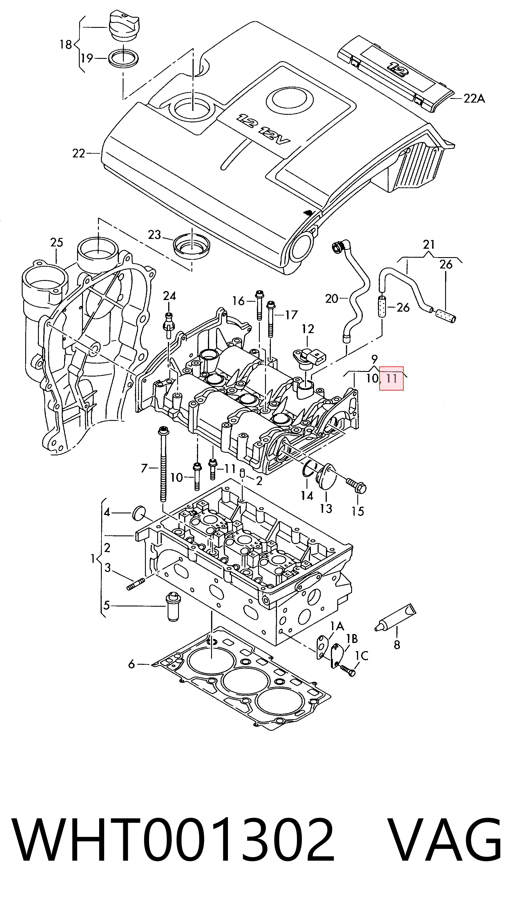 WHT001302 VAG 