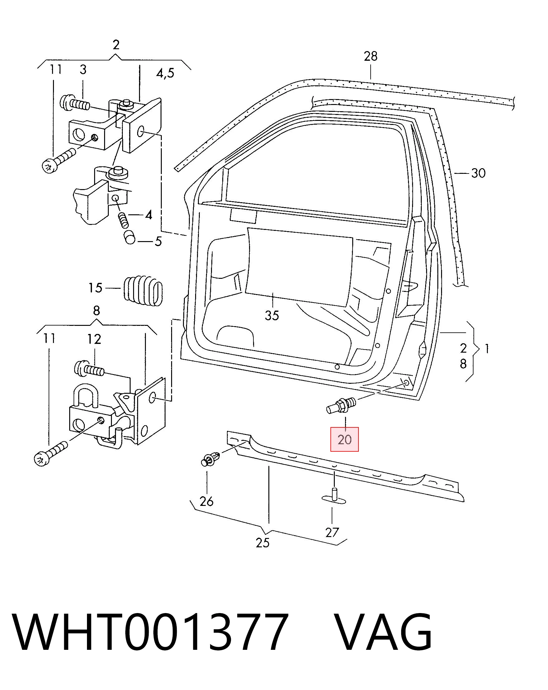 WHT001377 VAG 