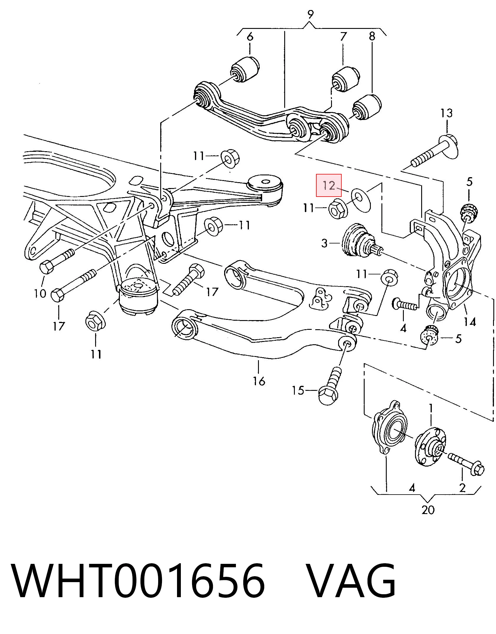  VAG WHT001656 precio, desde 4,45 EUR