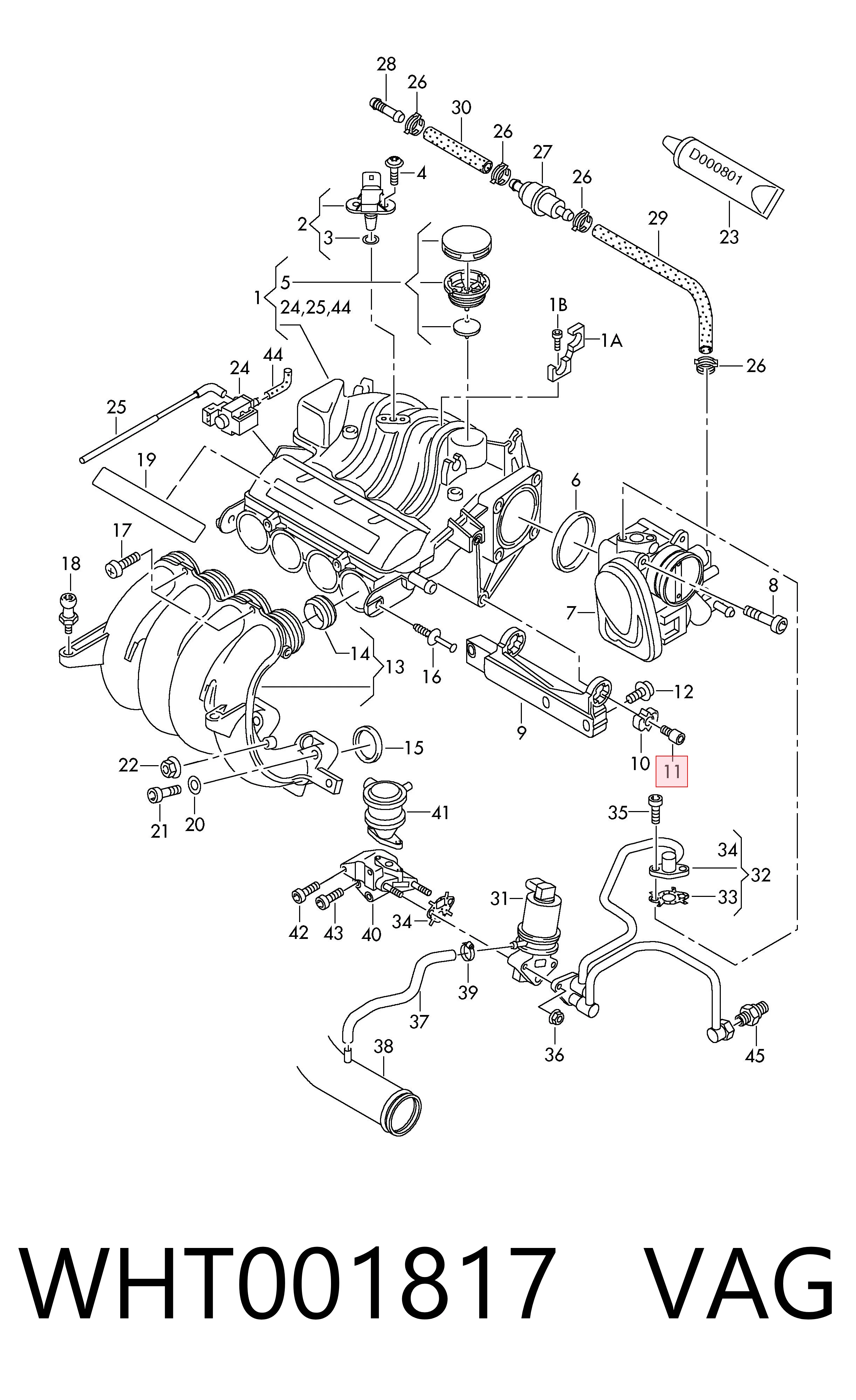 WHT001817 VAG 