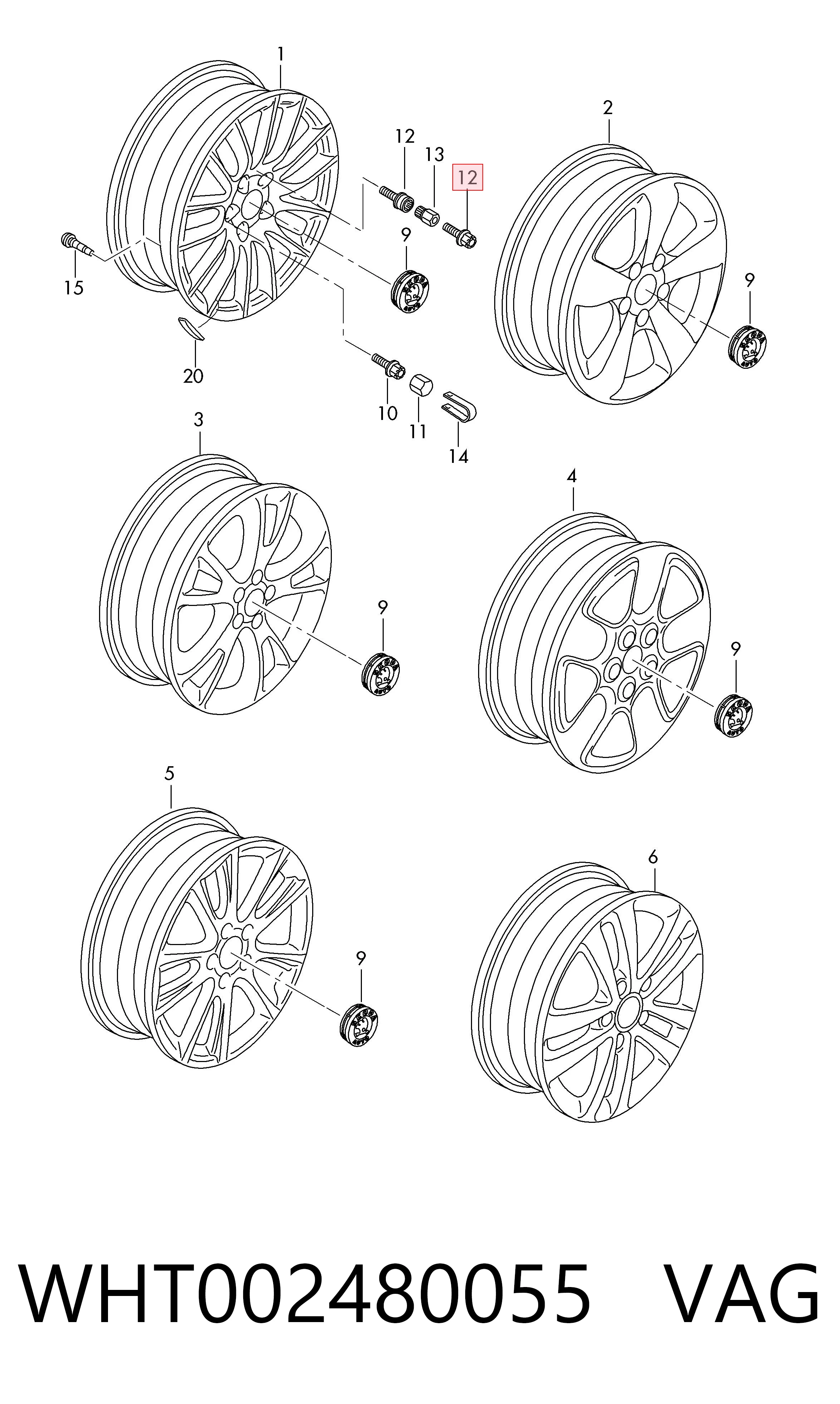  VAG WHT002480055 precio, desde 27,82 EUR