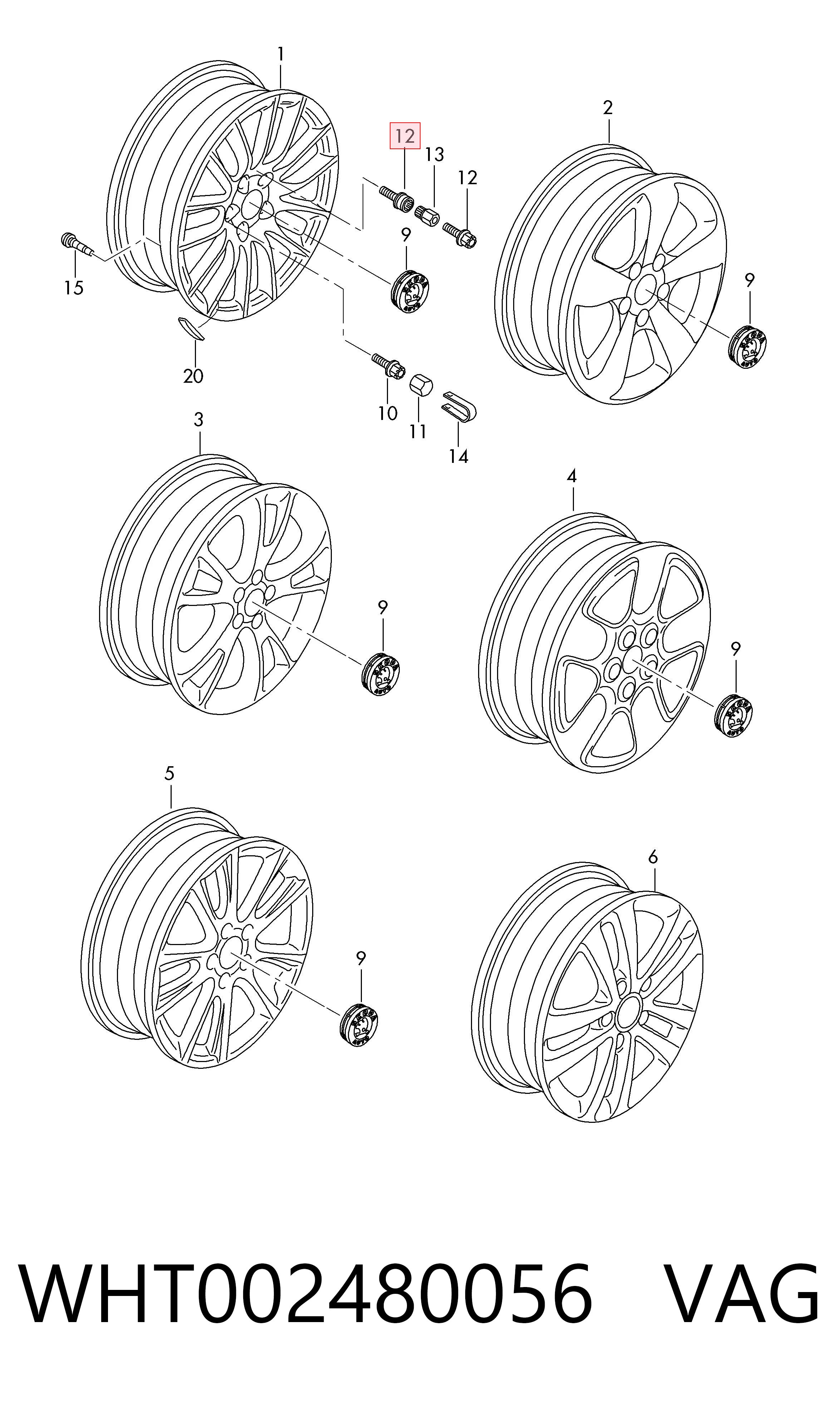  VAG WHT002480056 precio, desde 27,87 EUR