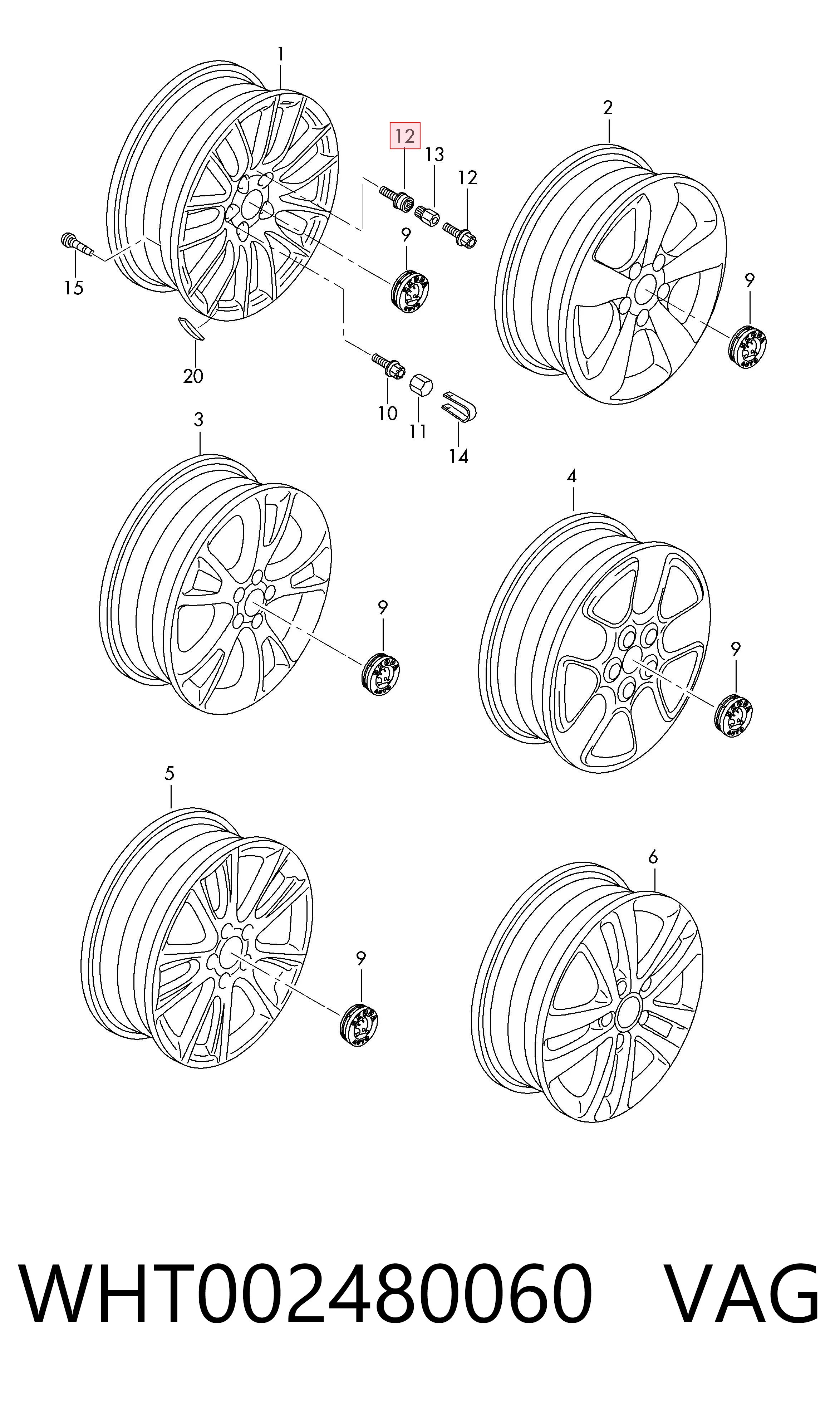  VAG WHT002480060 precio, desde 27,87 EUR
