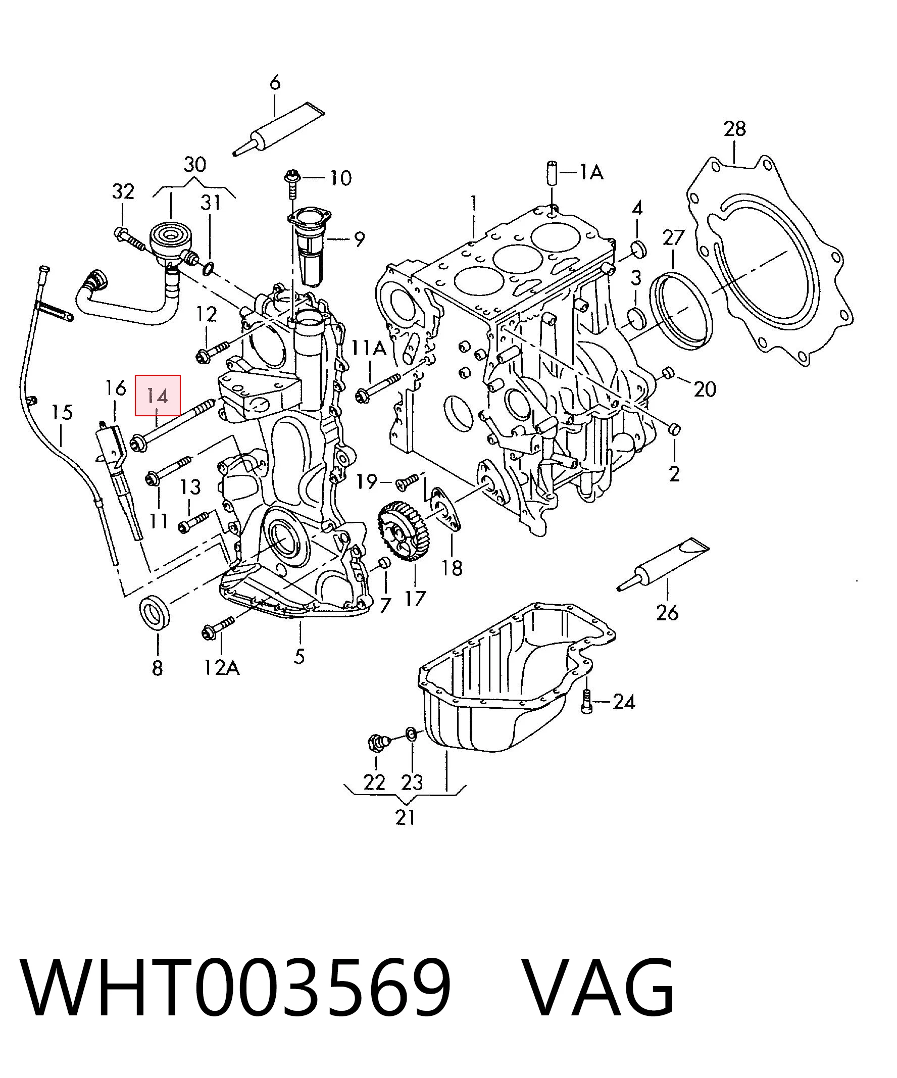 WHT003569 VAG 