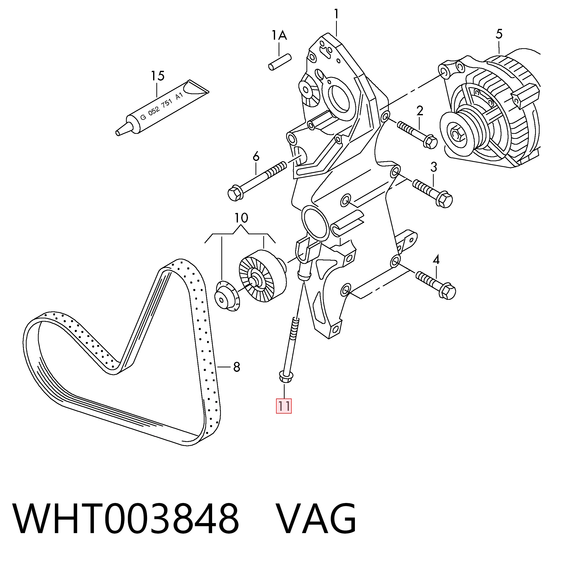 WHT003848 VAG