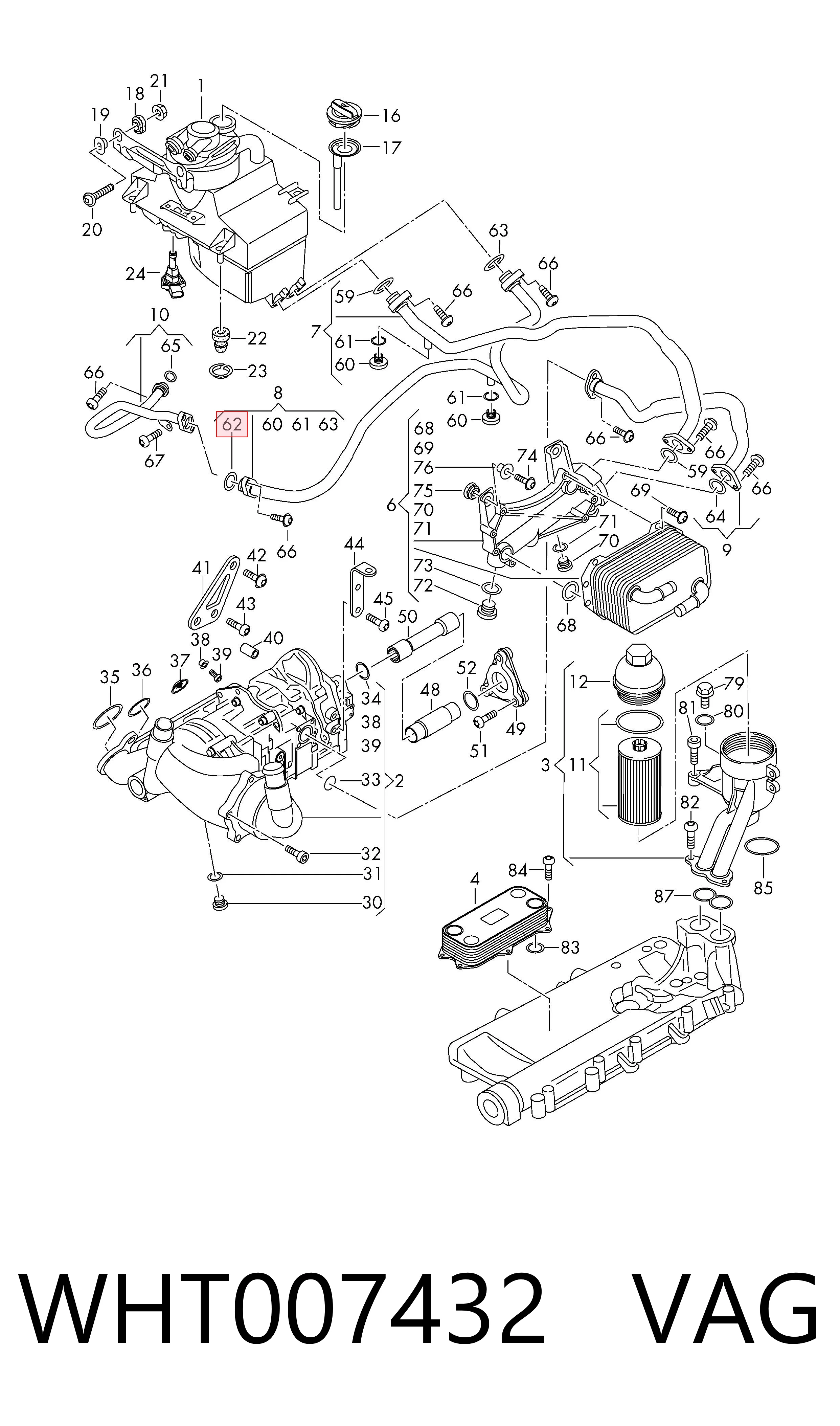  VAG WHT007432 precio, desde 2,06 EUR