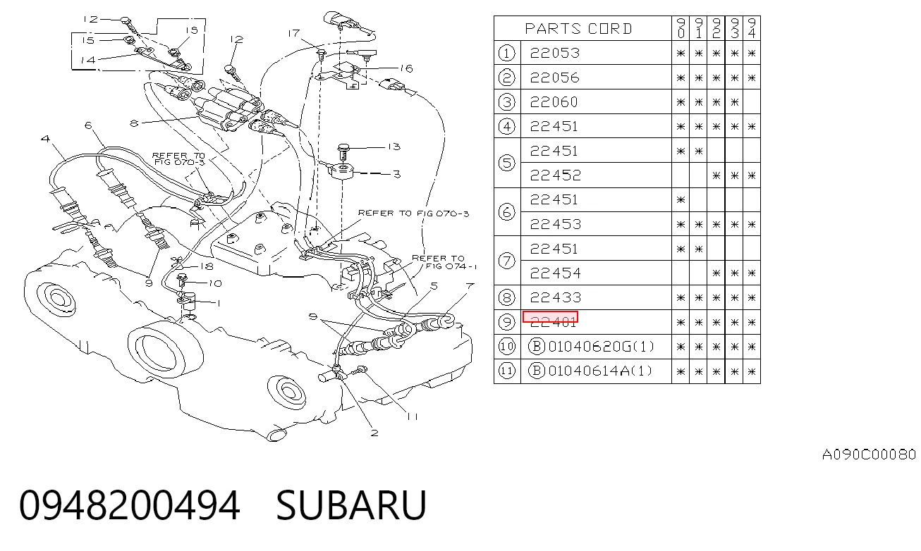 0948200494 Subaru