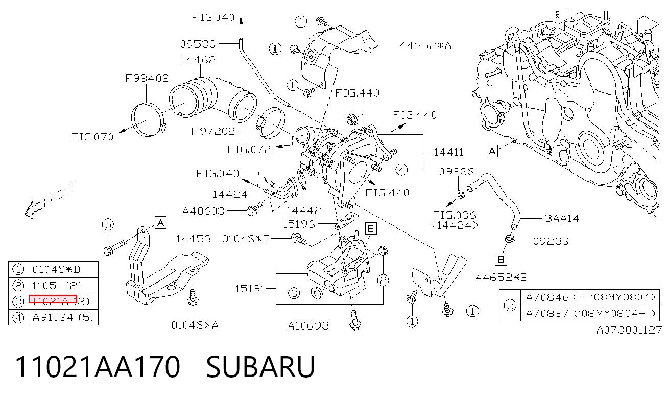 11021AA170 Subaru