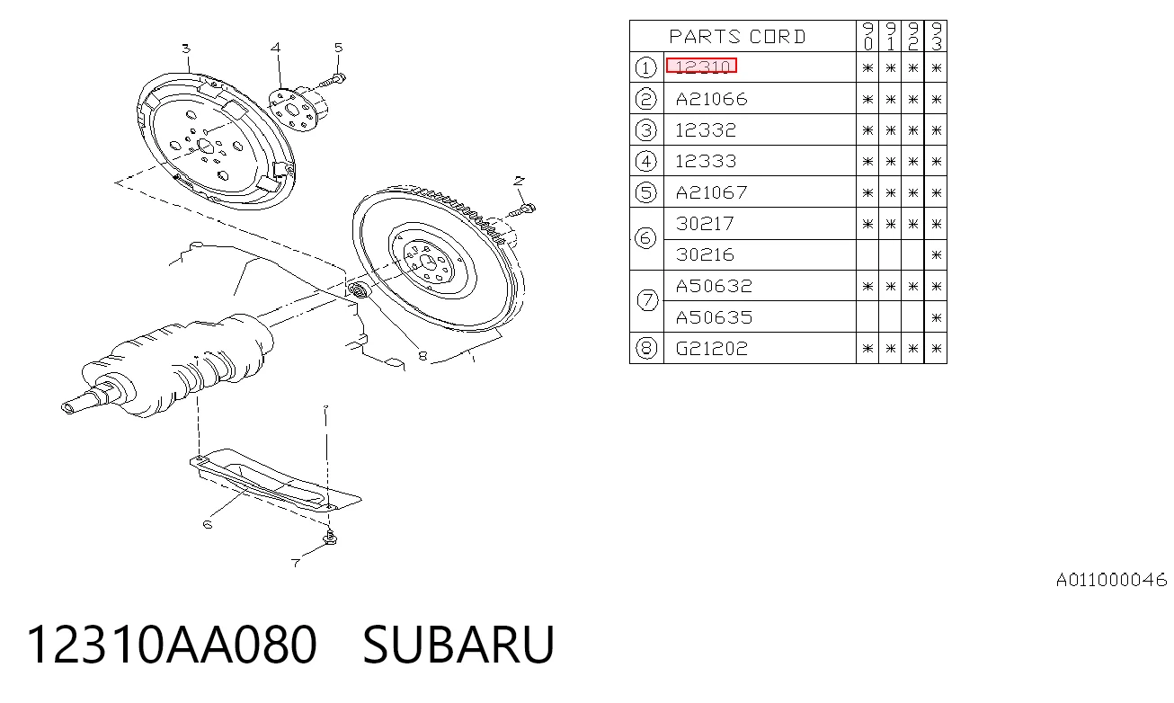 Motor de volante Subaru Impreza II sedán (GD) (1999 - 2009) precio, desde 246,24 EUR