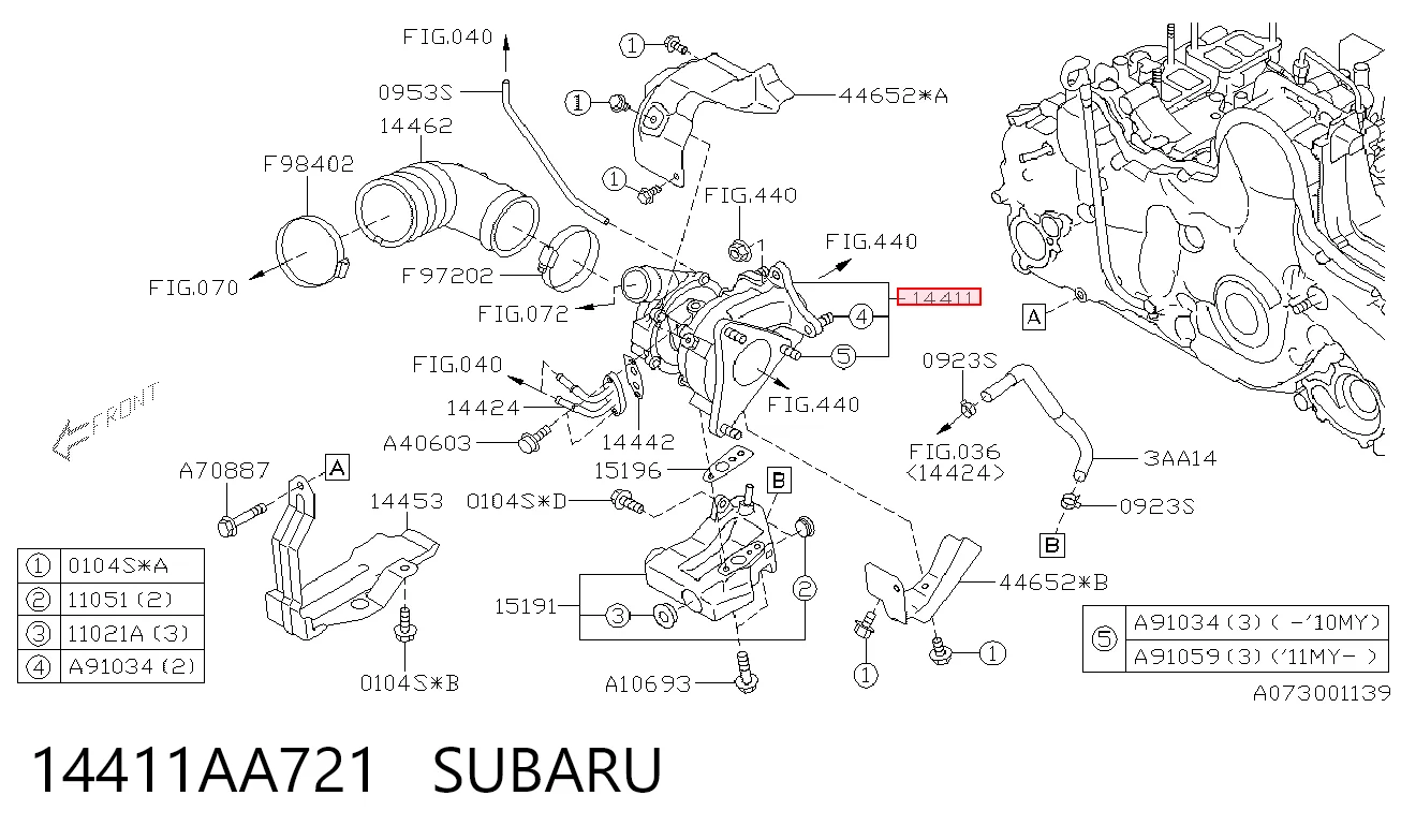Turbo Subaru Legacy IV