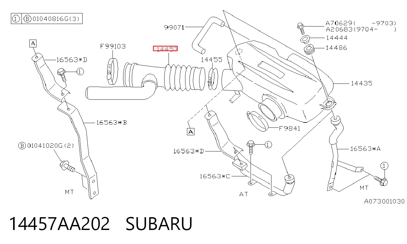 14457AA202 Subaru