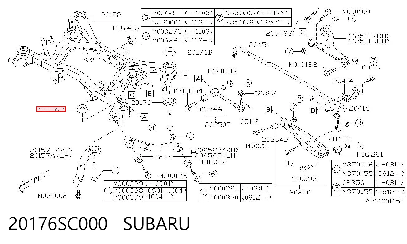 20176SC000 Subaru