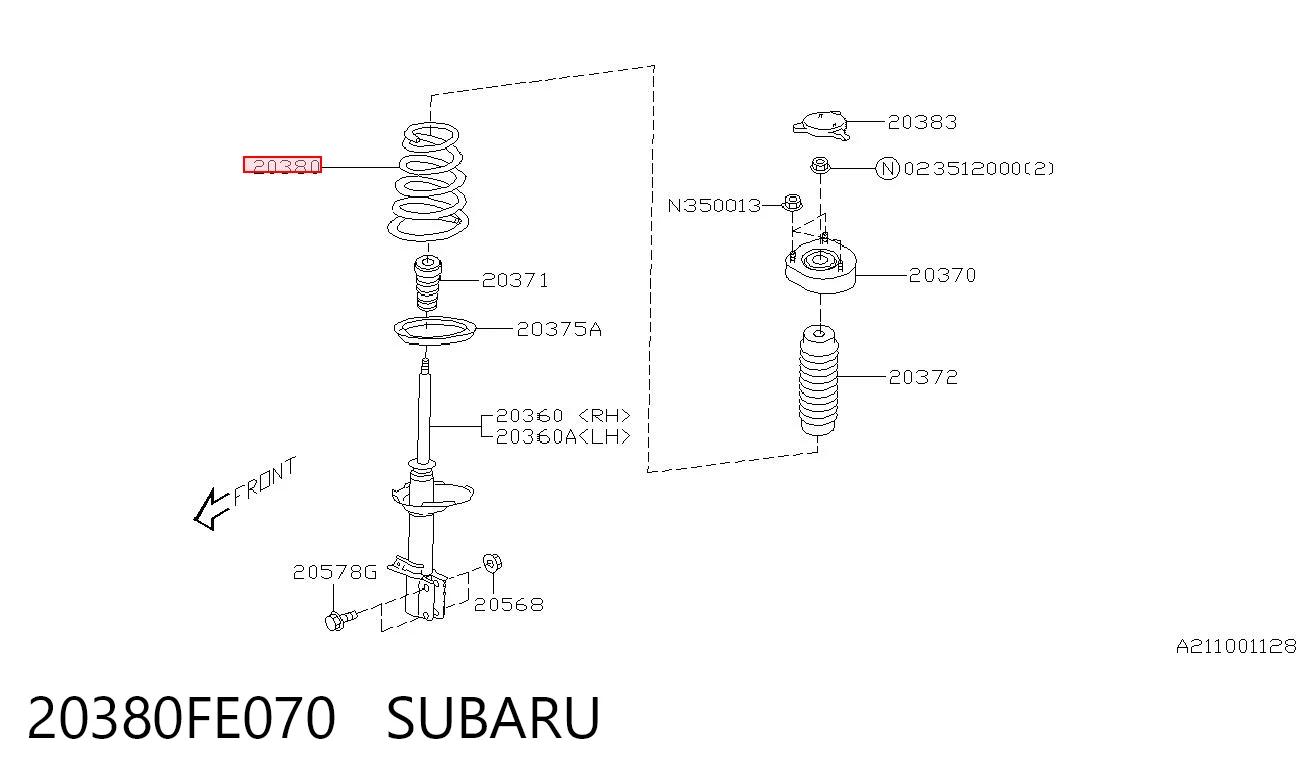 Comprar Muelle de eje trasero Impreza II GD