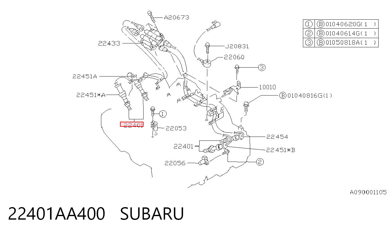 22401AA400 Subaru