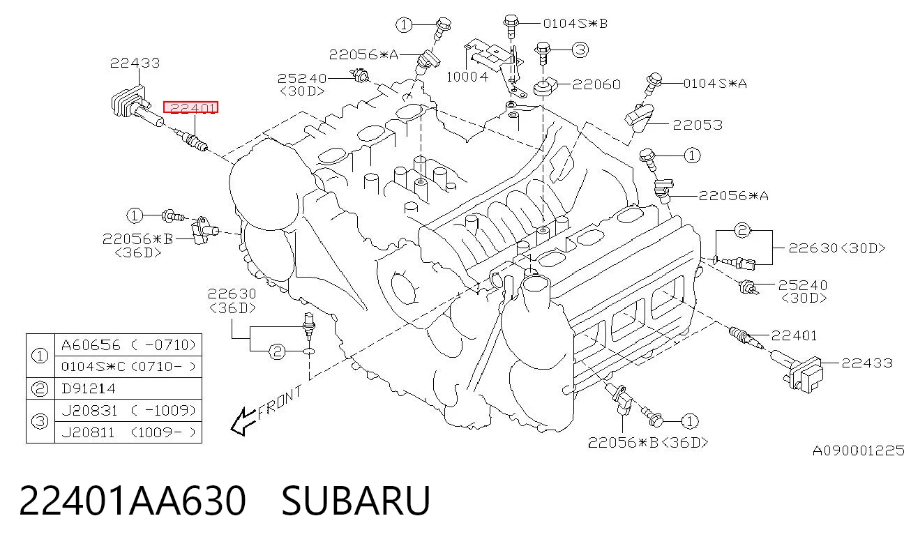 22401AA630 Subaru