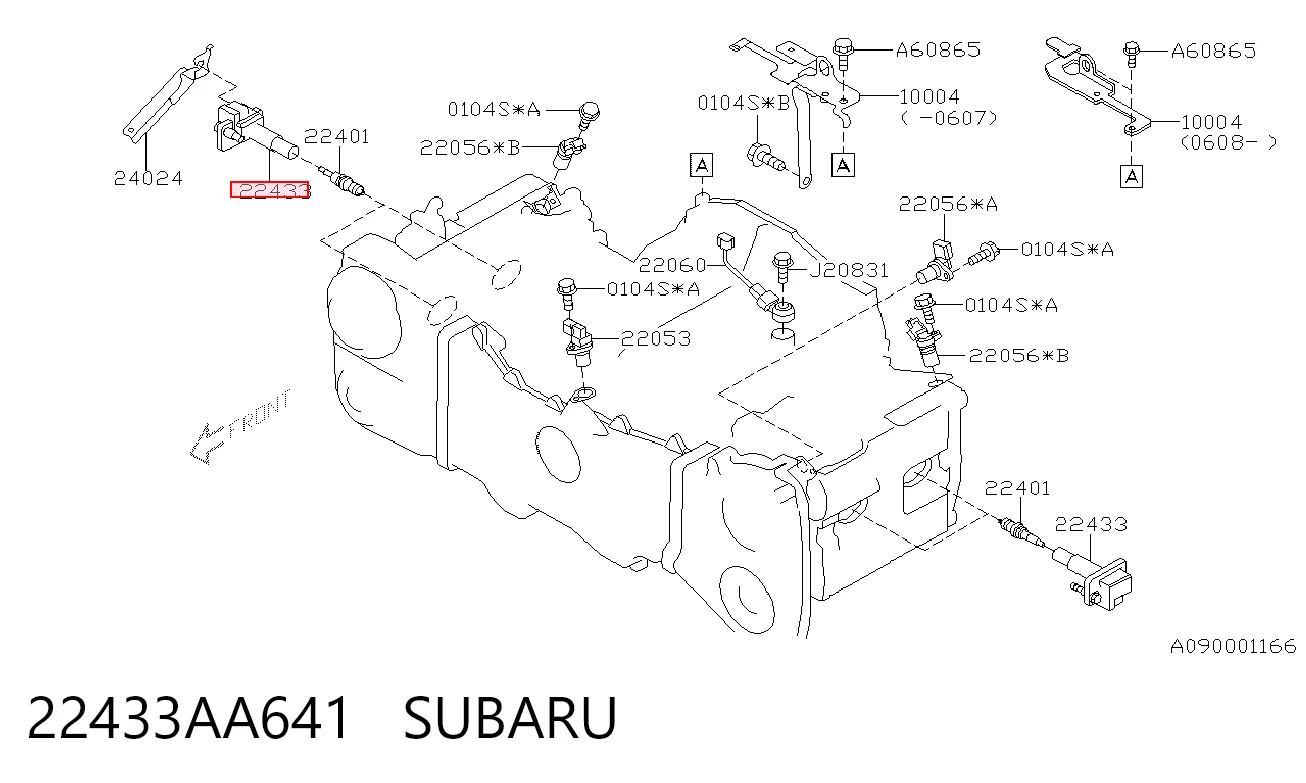 22433AA641 Subaru Bobina de ignición