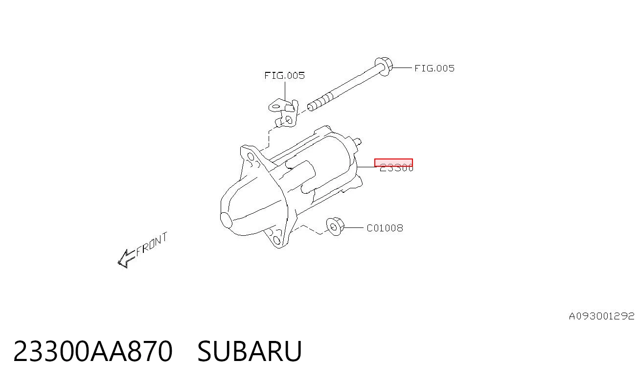 Arranque motores para Subaru Impreza V GT