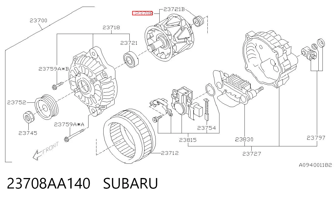 23708AA140 SUBARU