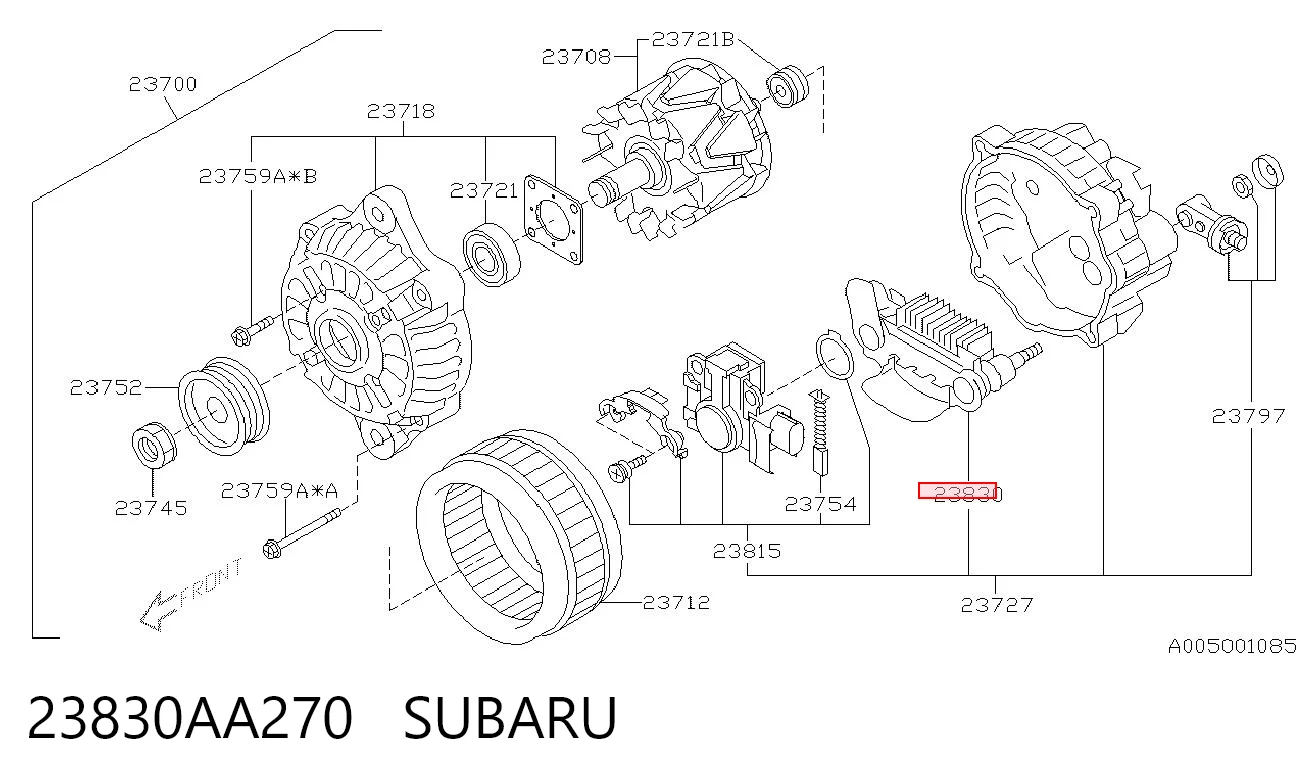 23830AA270 Subaru