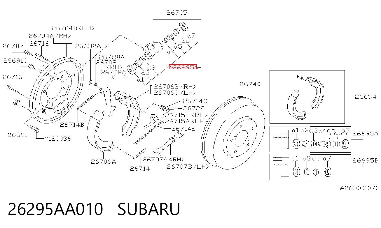 26295AA010 SUBARU