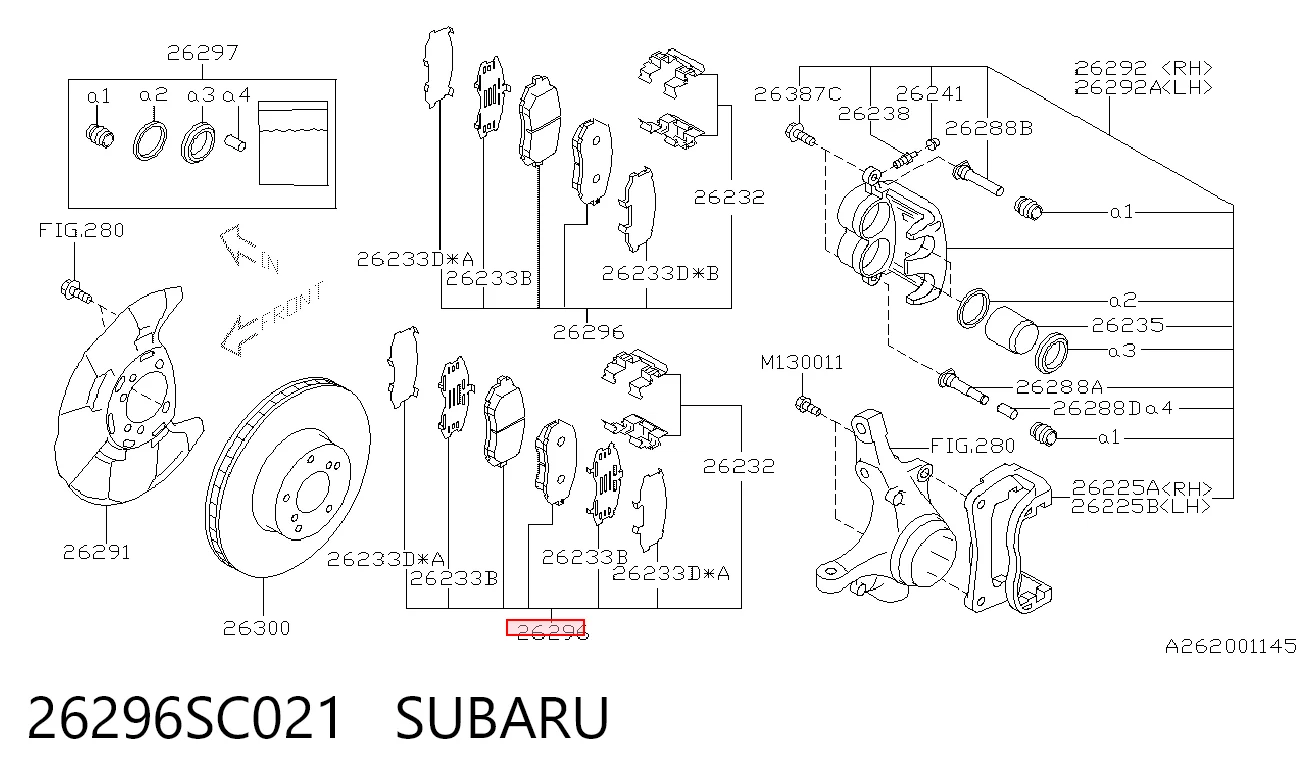 26296SC021 Subaru