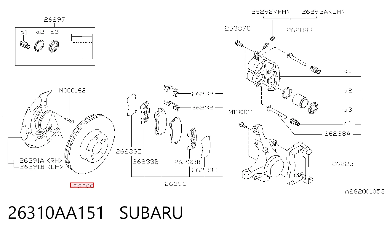 26310AA151 Subaru