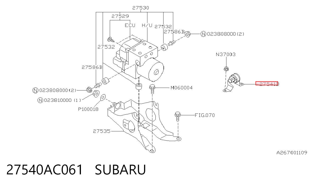 27540AC061 Subaru