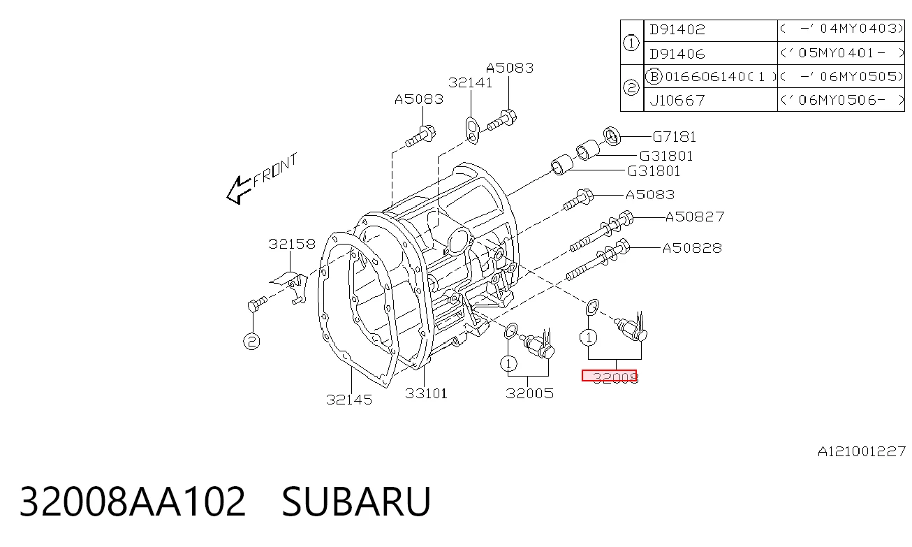 32008AA102 Subaru